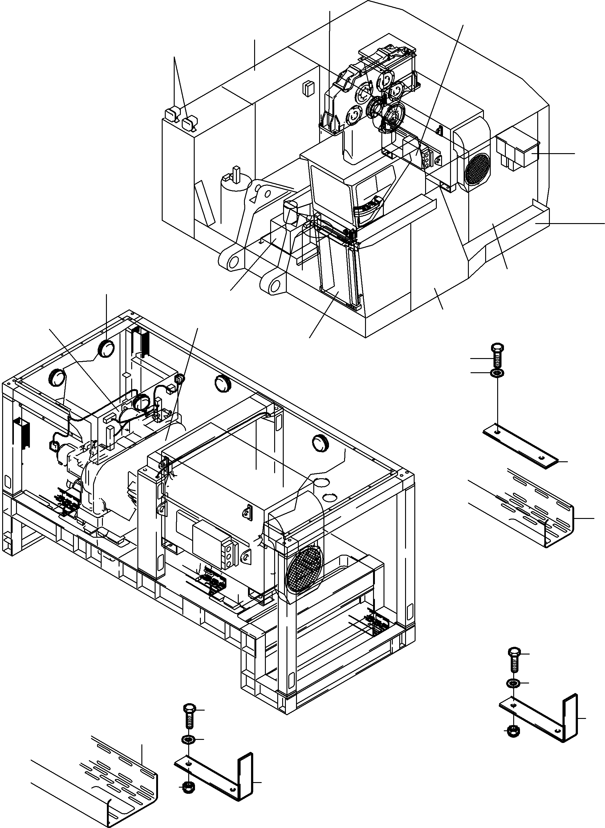 Excavators Mining Komatsu / PC4000-6E S/N 08194(G08194) / Electric Equipment(356-2100c : 356-2100c)