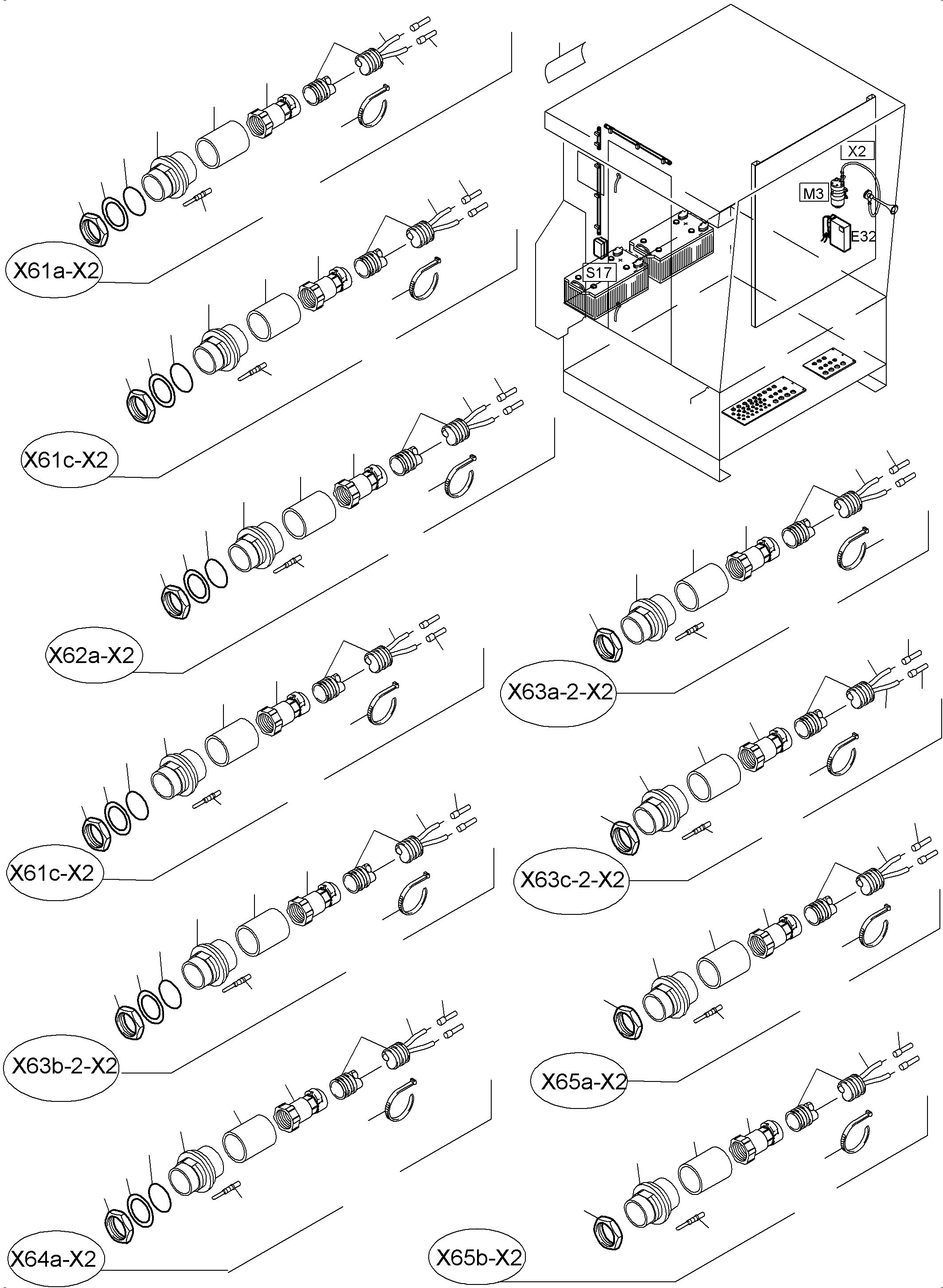 Excavators Mining Komatsu / PC4000-6 S/N 08197(G08197) / Electric - Cab Support(355-2134i : 355-2134i)