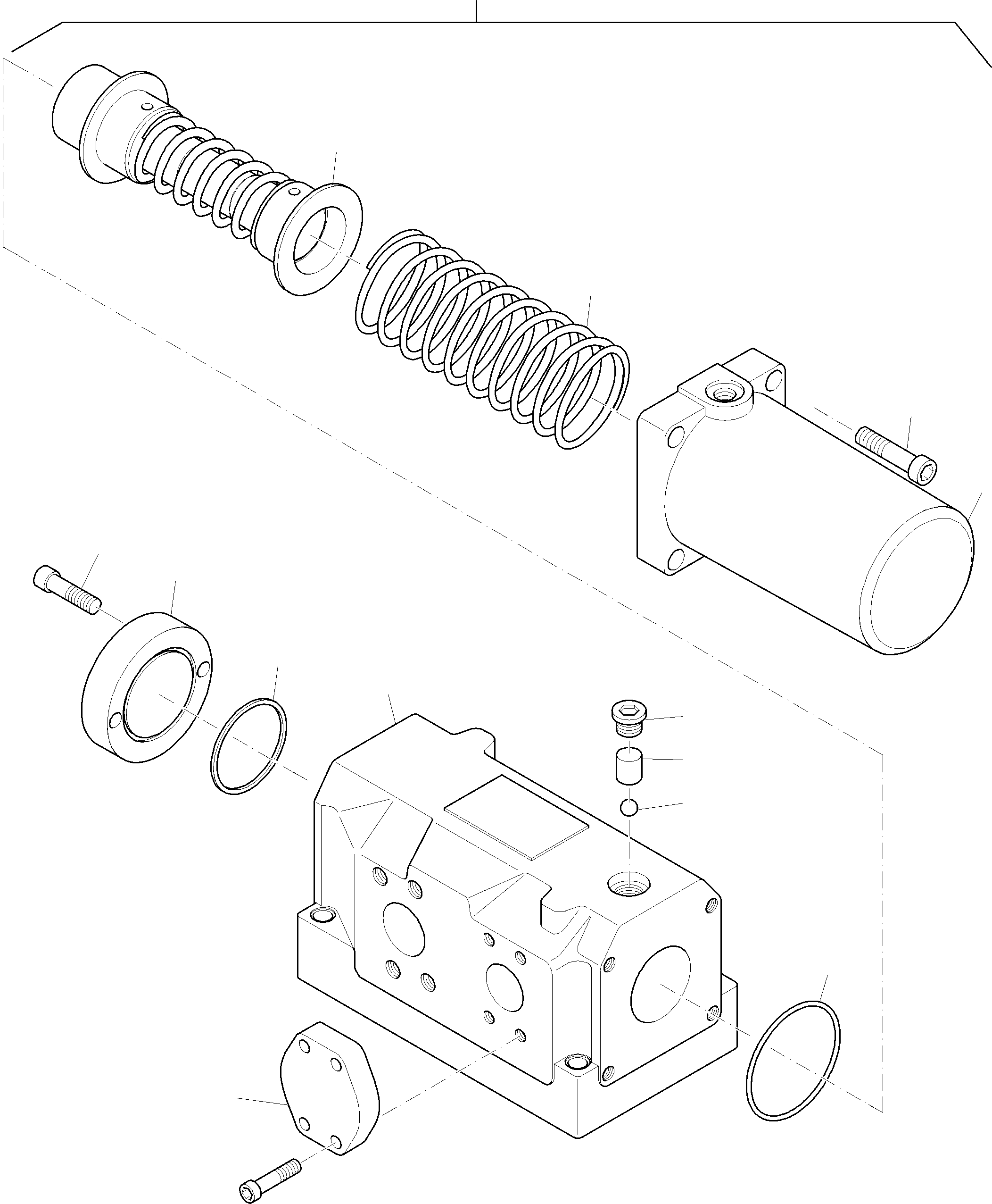 Excavators Mining Komatsu / PC4000-6E S/N 08198(G08198) / Countersunk Valve(991-0362 : 991-0362)