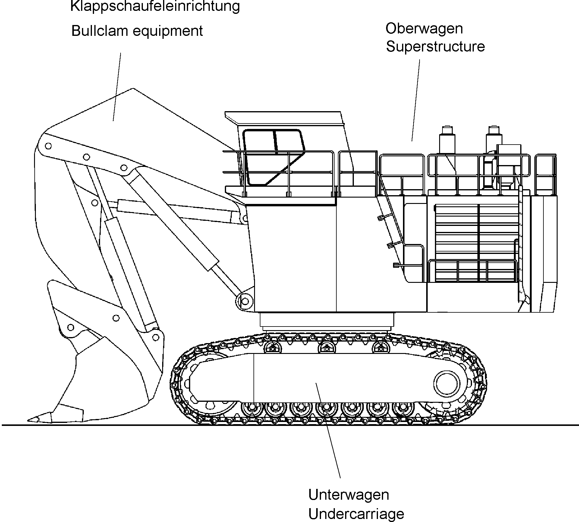 Excavators Mining Komatsu / PC4000-6 S/N 08201(G08201) / (355-0001 : 355-0001)