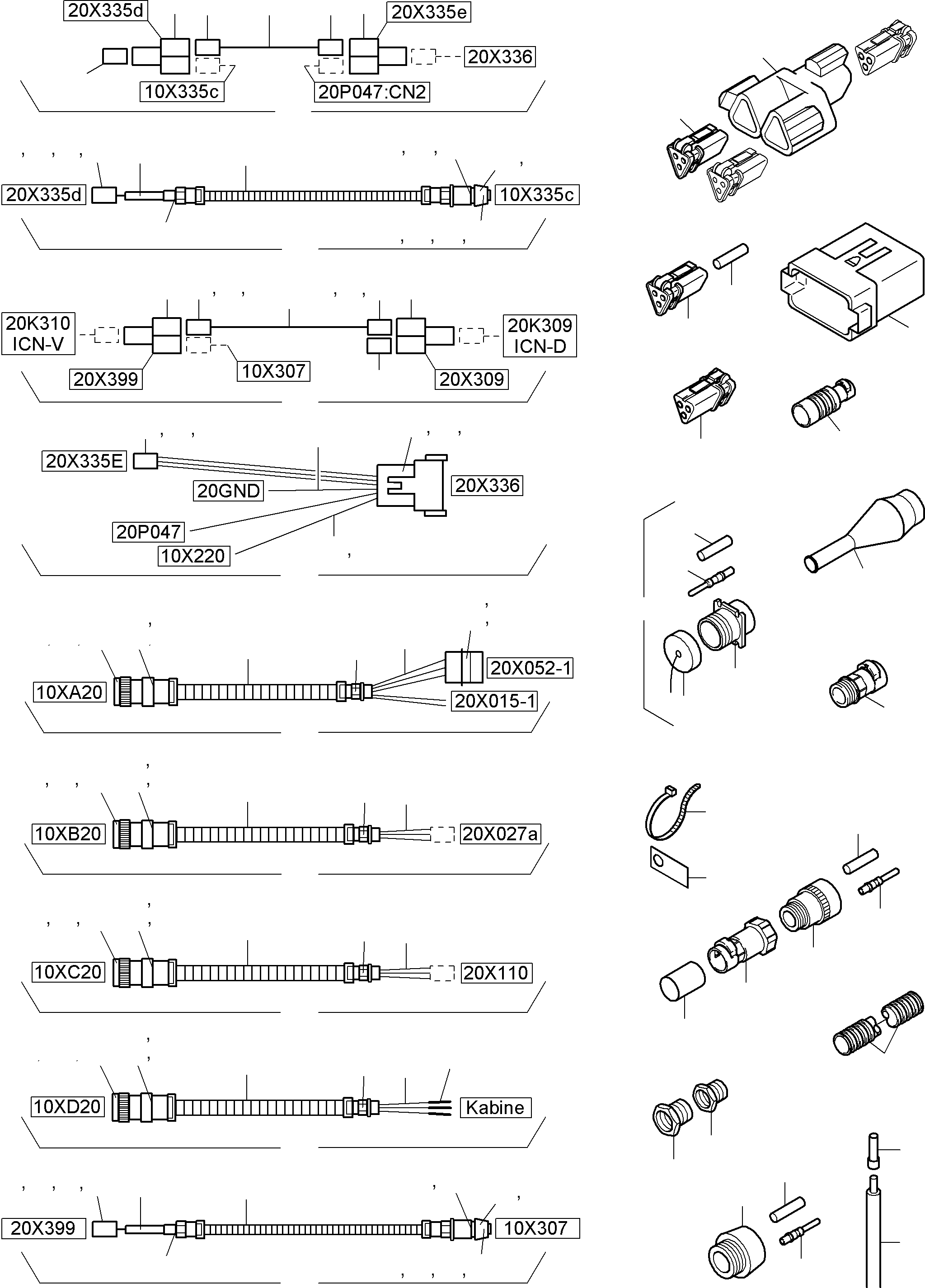 Excavators Mining Komatsu / PC4000-6 S/N 08201(G08201) / Operation Panel(355-2215 : 355-2215)