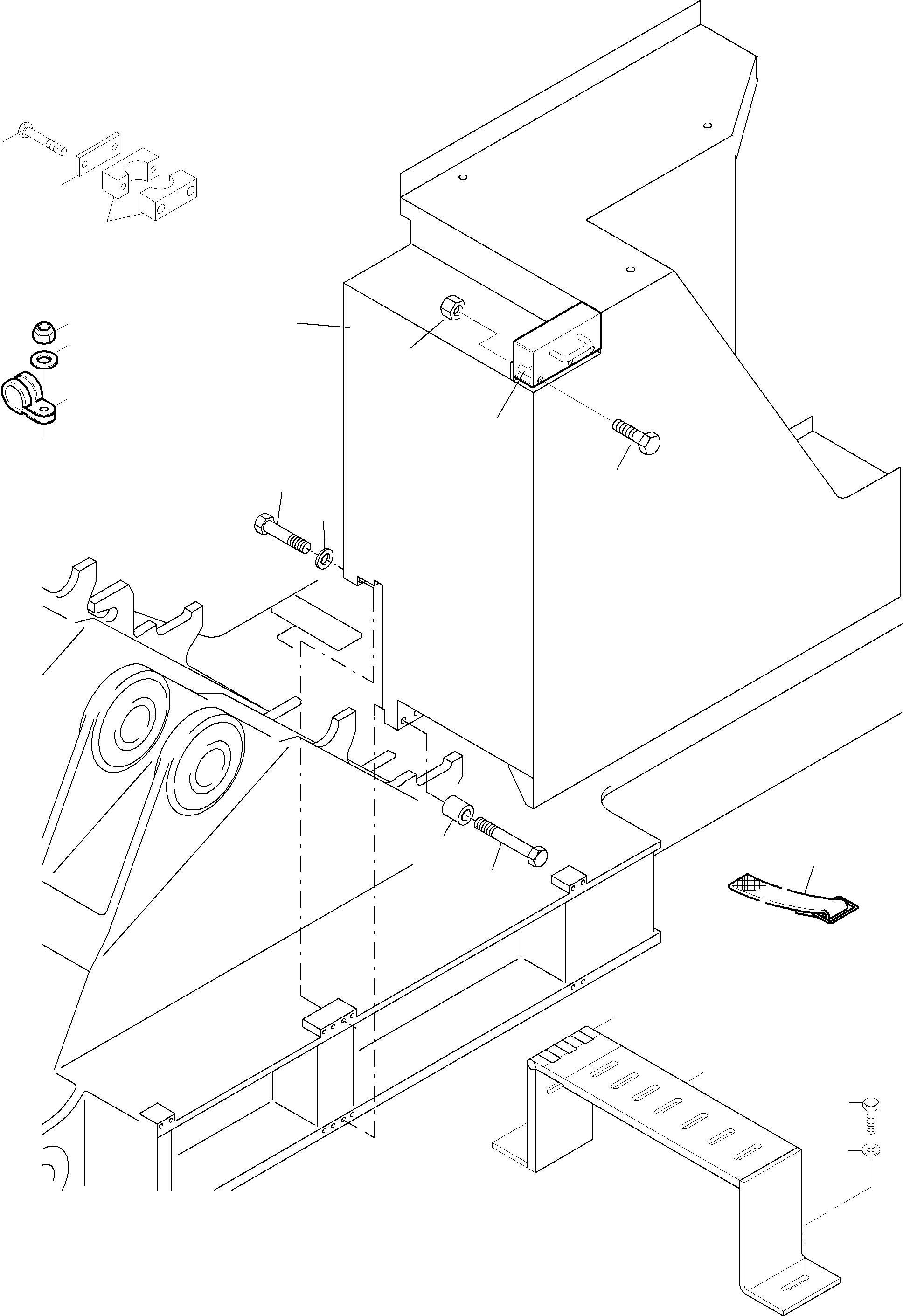 Komatsu parts book diagram for PC4000-6E S/N 08202: SWITCH CABINET