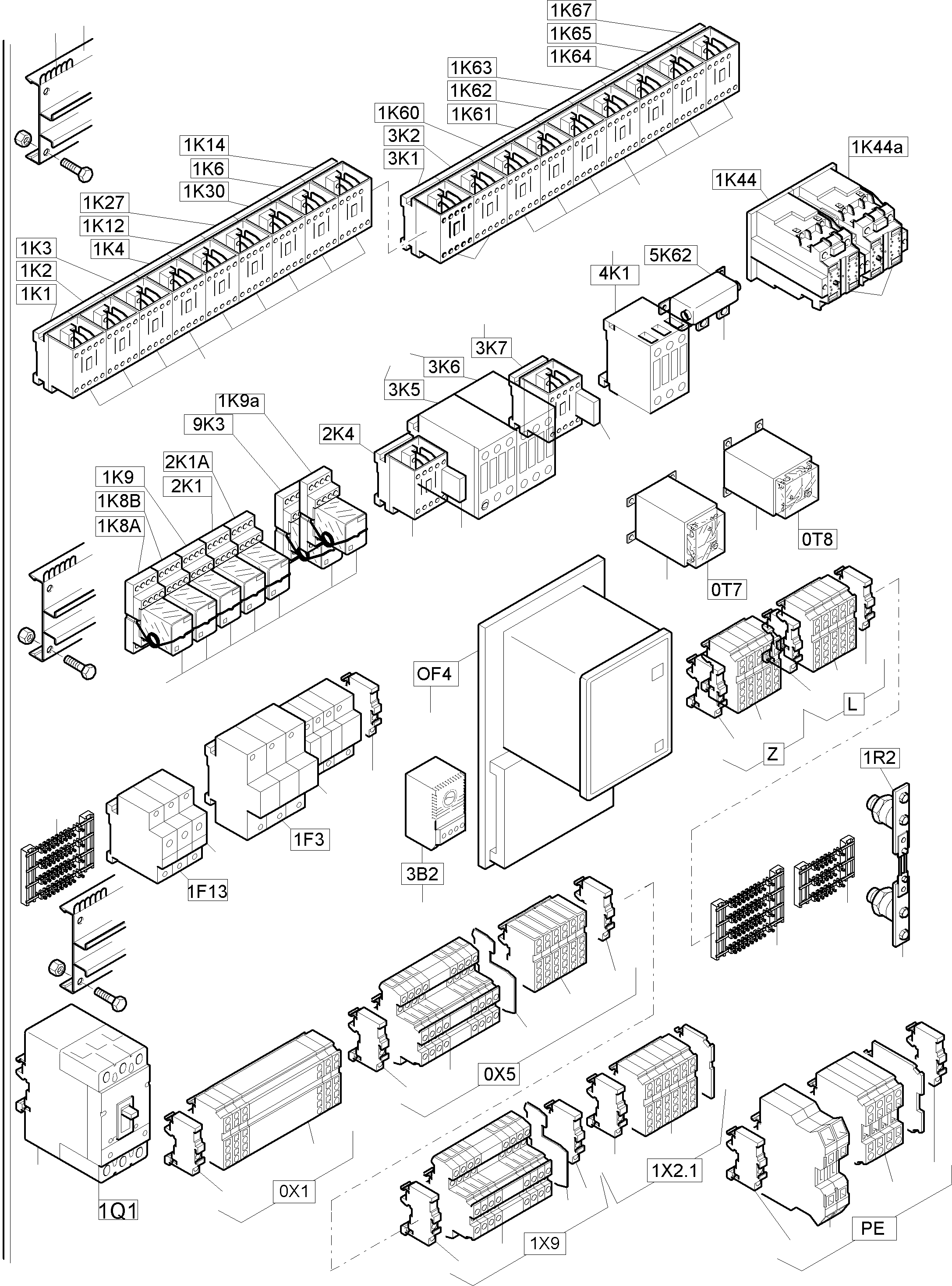Komatsu parts book diagram for PC4000-6E S/N 08202: MOUNTING PLATE - CAB SUPPORT