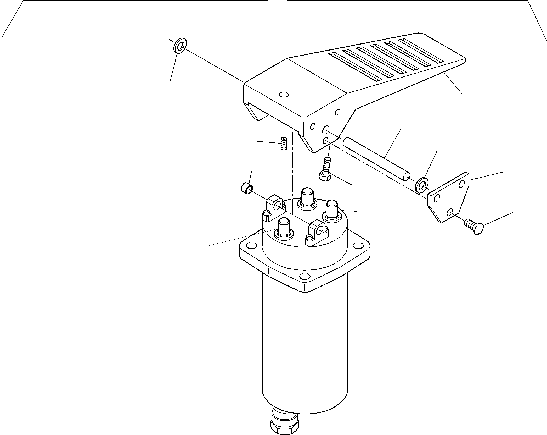 Komatsu parts book diagram for PC4000-6E S/N 08202: MANIPULATOR