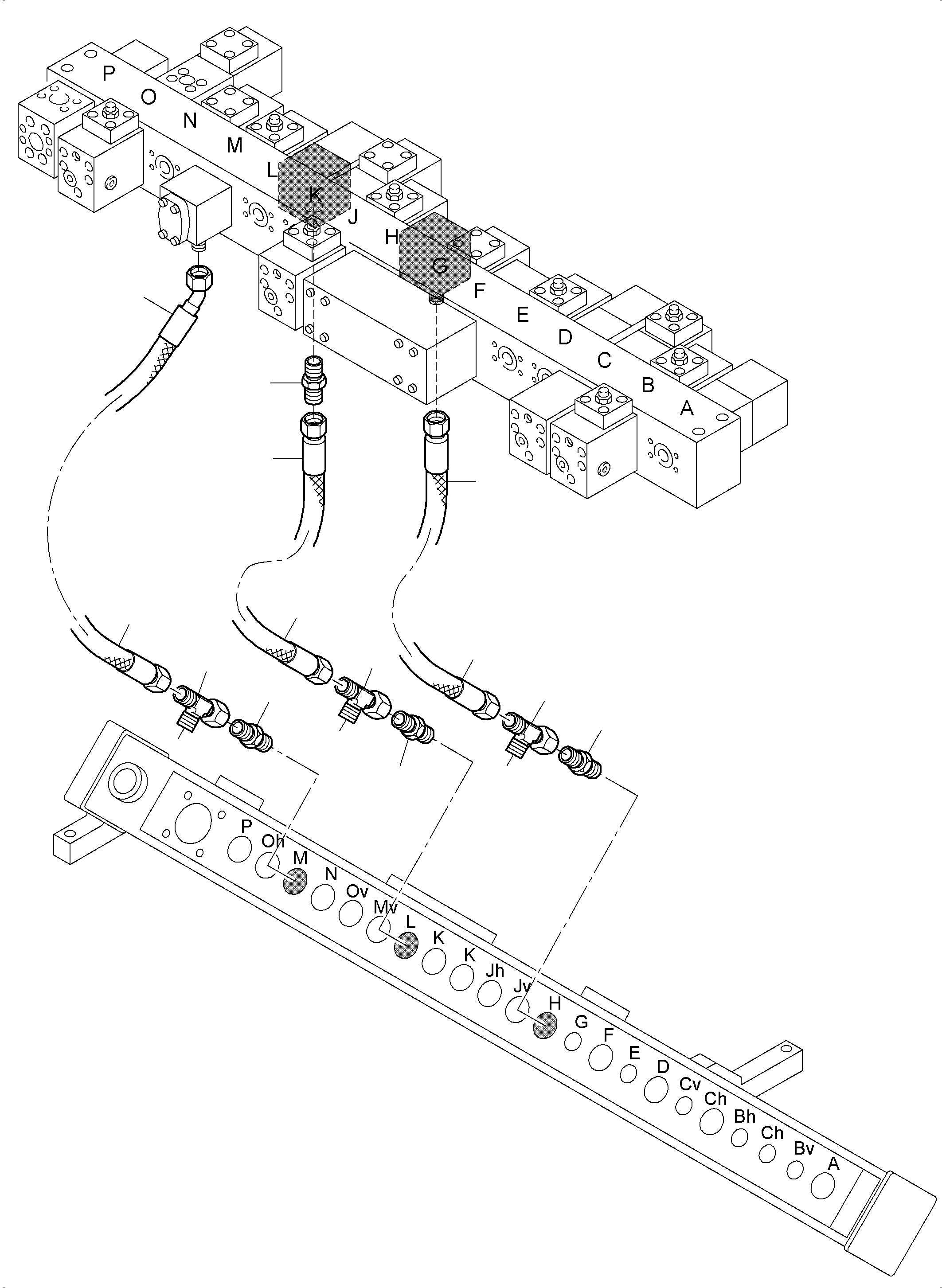 Komatsu parts book diagram for PC4000-6E S/N 08202: FLOAT POSITION