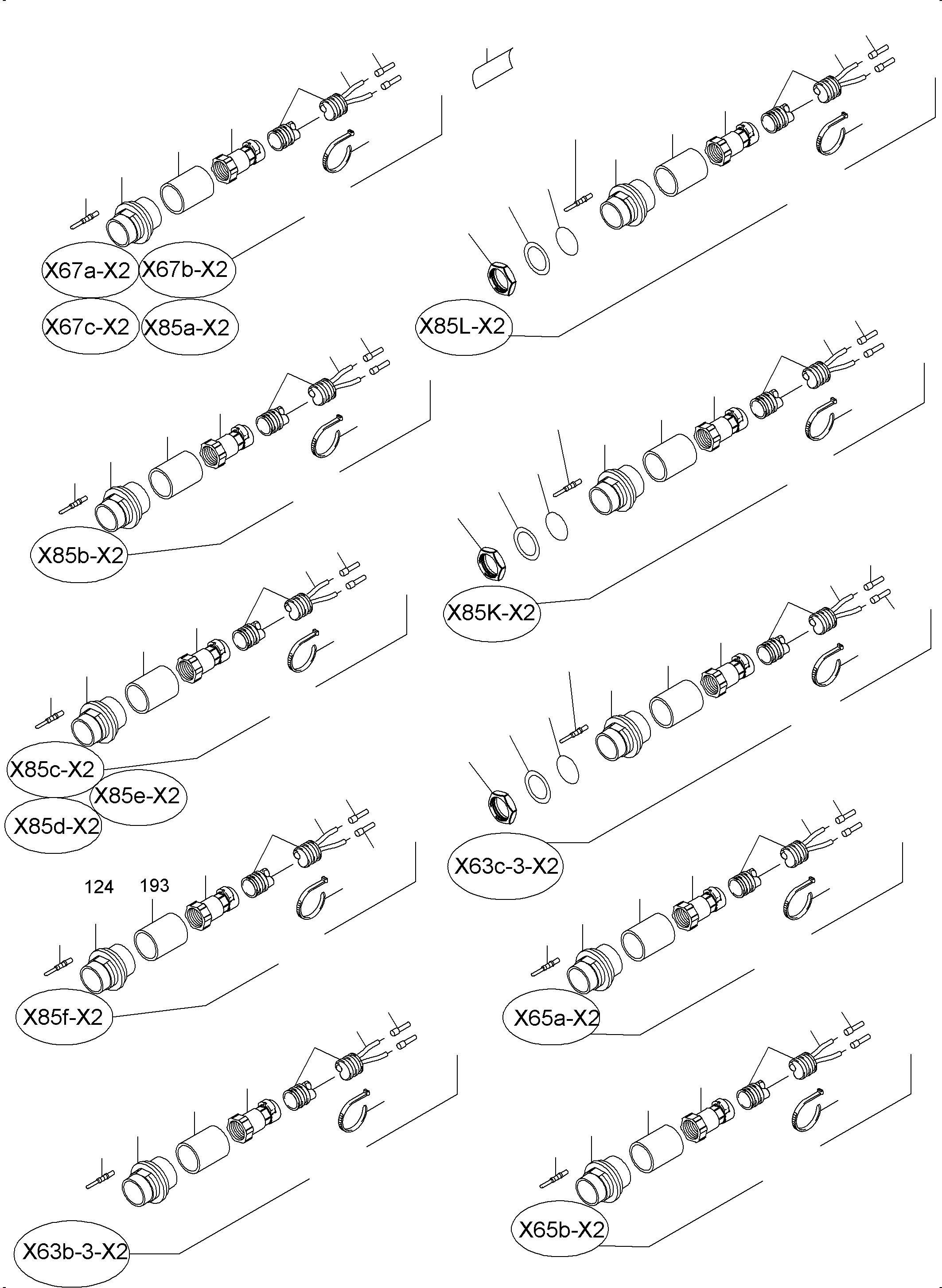 Komatsu parts book diagram for PC4000-6E S/N 08202: ELECTIC - CAB SUPPORT