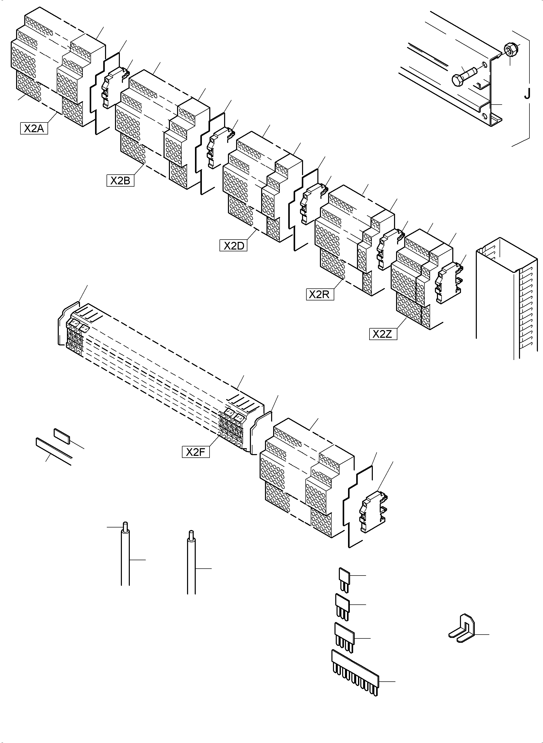 Komatsu parts book diagram for PC4000-6E S/N 08204: SWITCH FRAMING X2