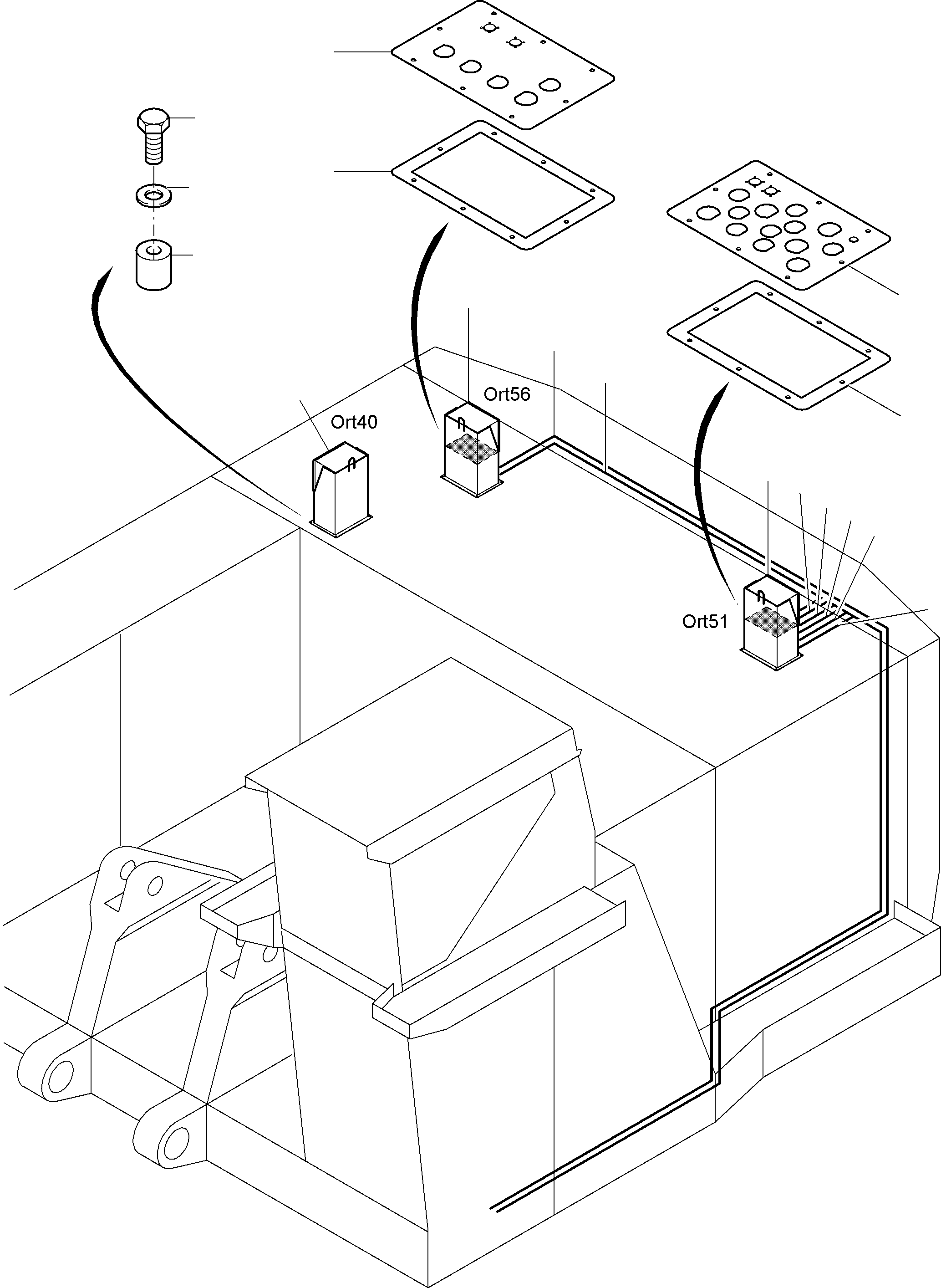Komatsu parts book diagram for PC4000-6 S/N 08210: E-PARTS CONTROLLER