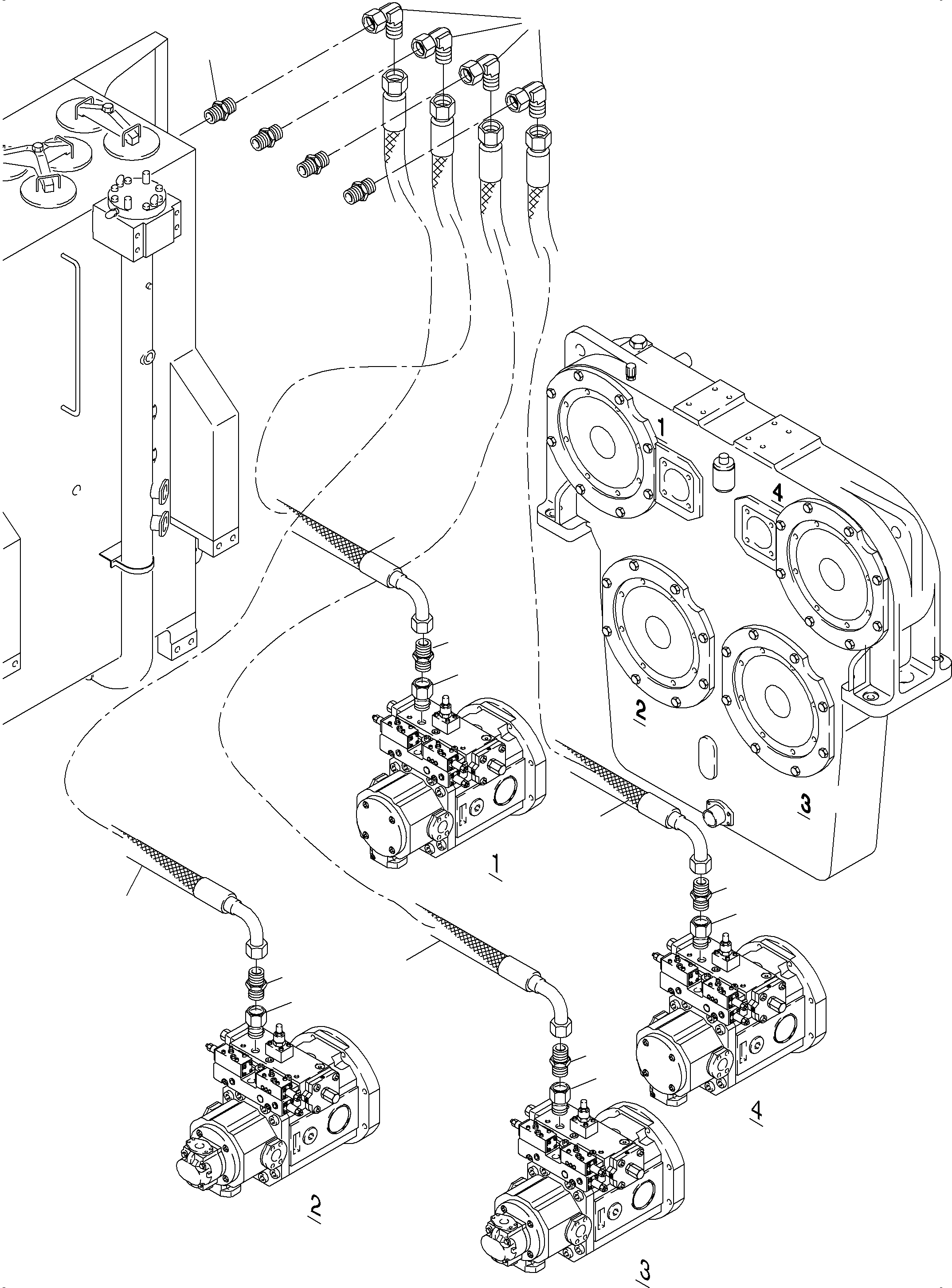 Excavators Mining Komatsu / PC4000-6E S/N 08217(G08217) / Load Sensing (R)(355-1828a : 355-1828a)