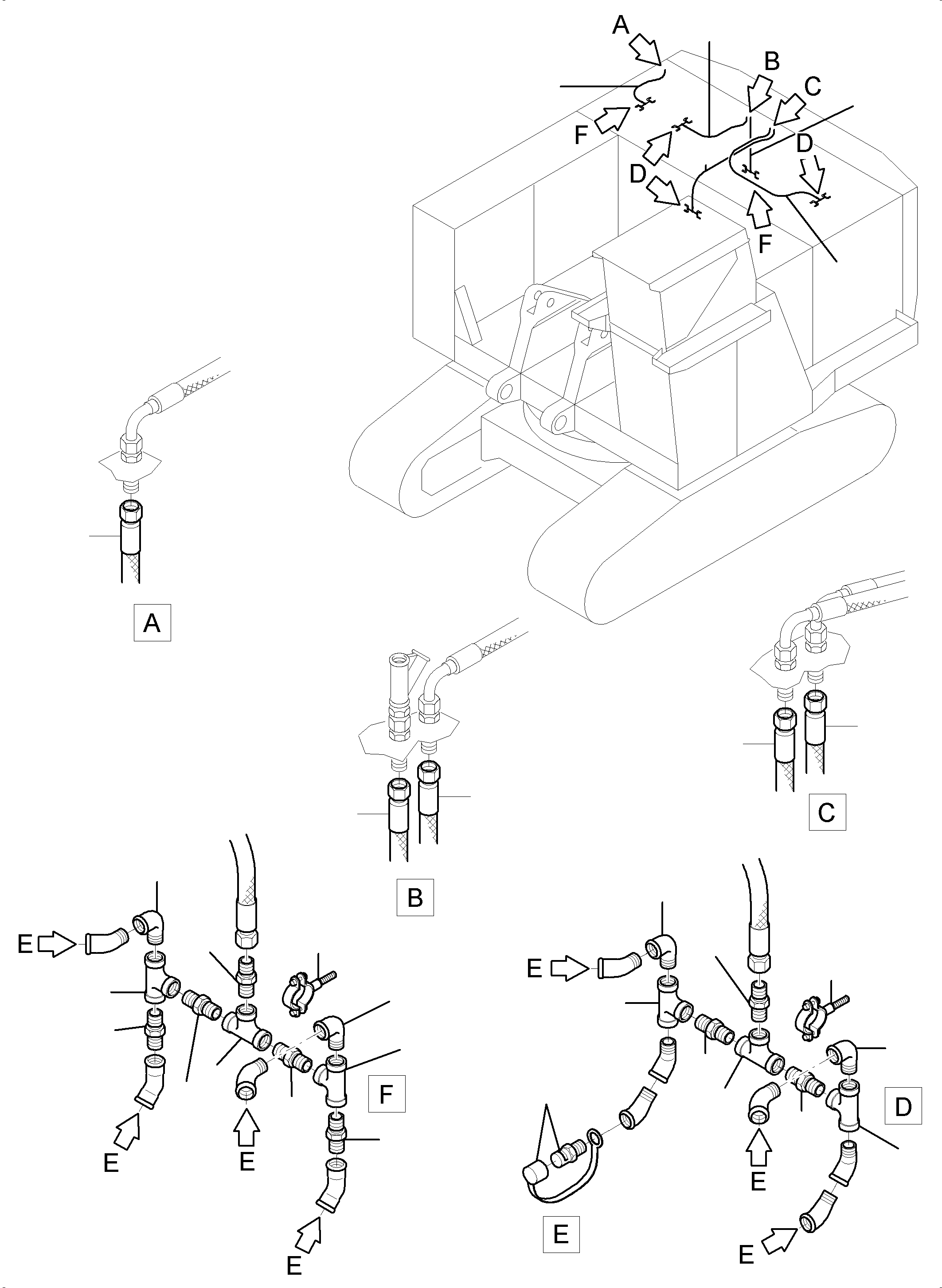Komatsu parts book diagram for PC4000-6 S/N 08237: FIRE EXTINGUISHING EQUIPMENT