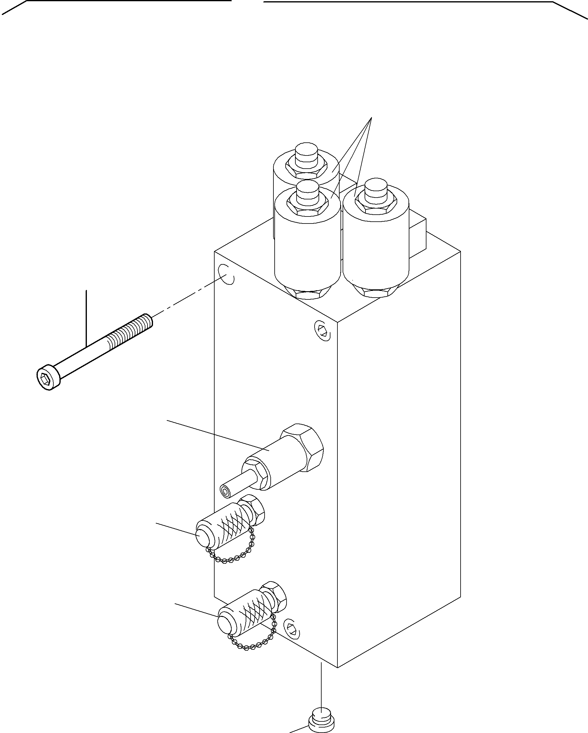 Komatsu parts book diagram for PC4000-6 S/N 08241: VALVE - PUMP REGULATION