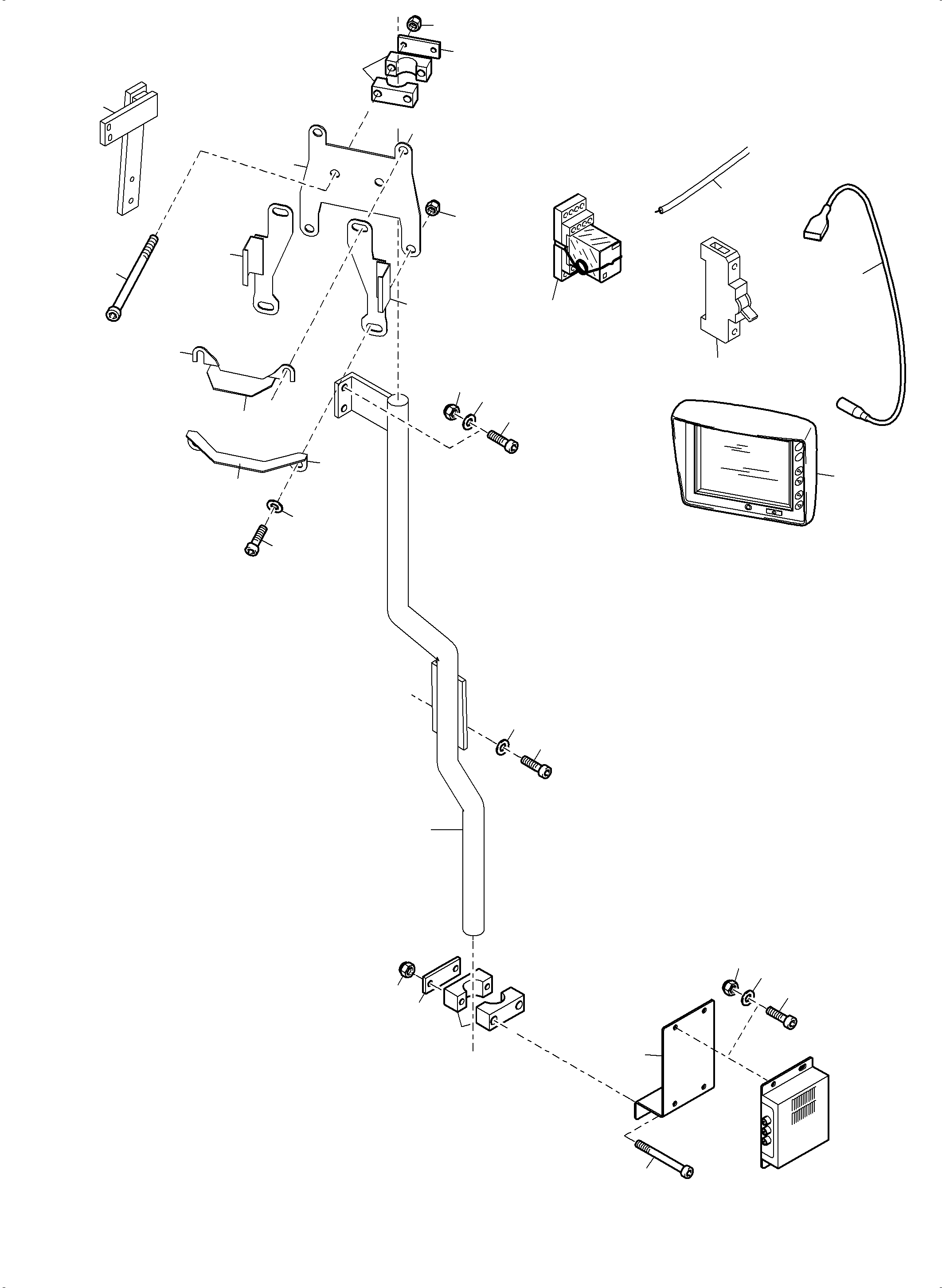 Komatsu parts book diagram for PC4000-6 S/N 08241: CAMERASYSTEM