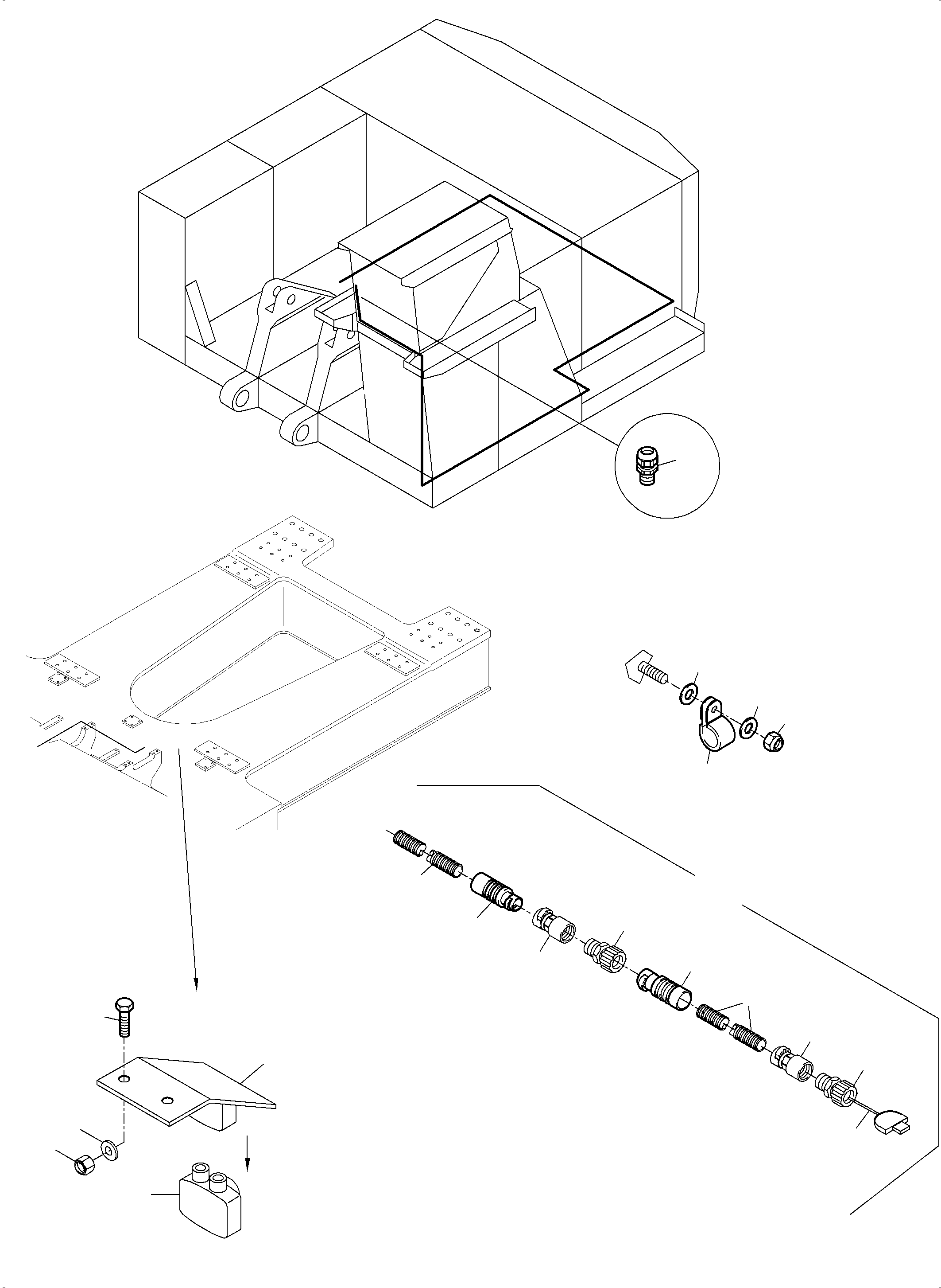 Komatsu parts book diagram for PC4000-6 S/N 08241: CAMERASYSTEM