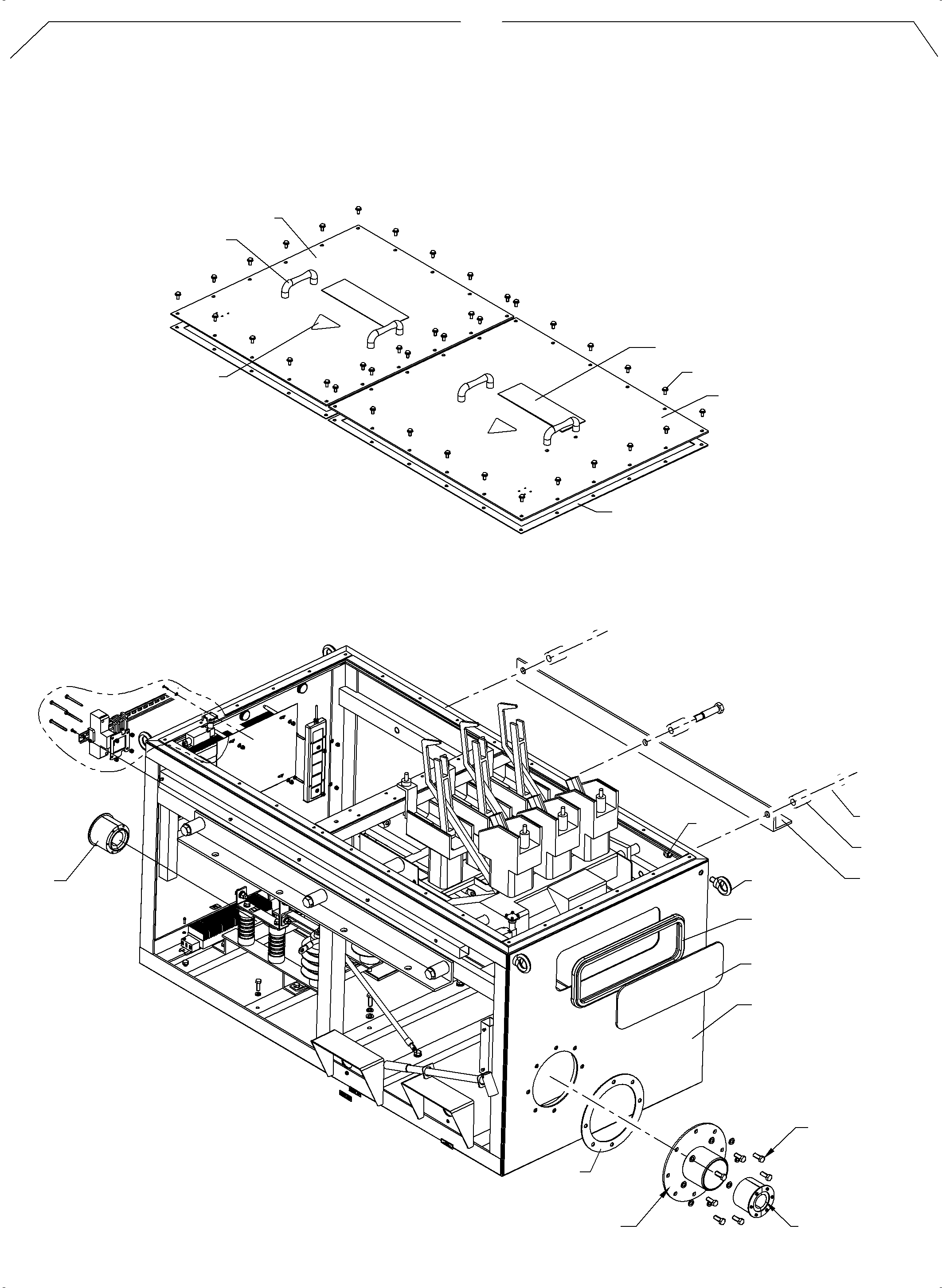 Komatsu parts book diagram for PC4000-6 S/N 08241: JUNCTION BOX