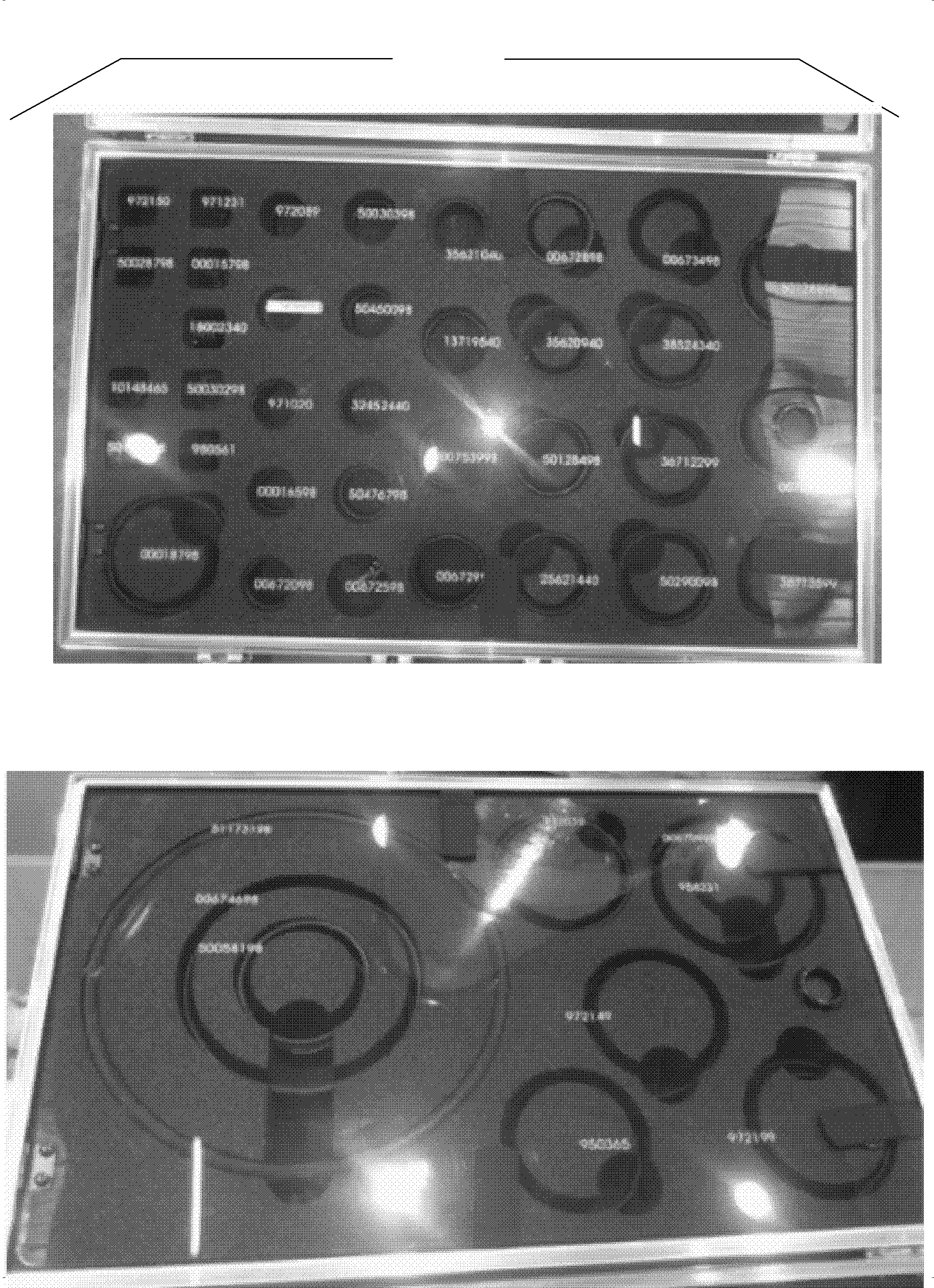 Excavators Mining Komatsu / PC4000-6 S/N 08243(G08243) / O-ring-kit(991-1001a : 991-1001a)