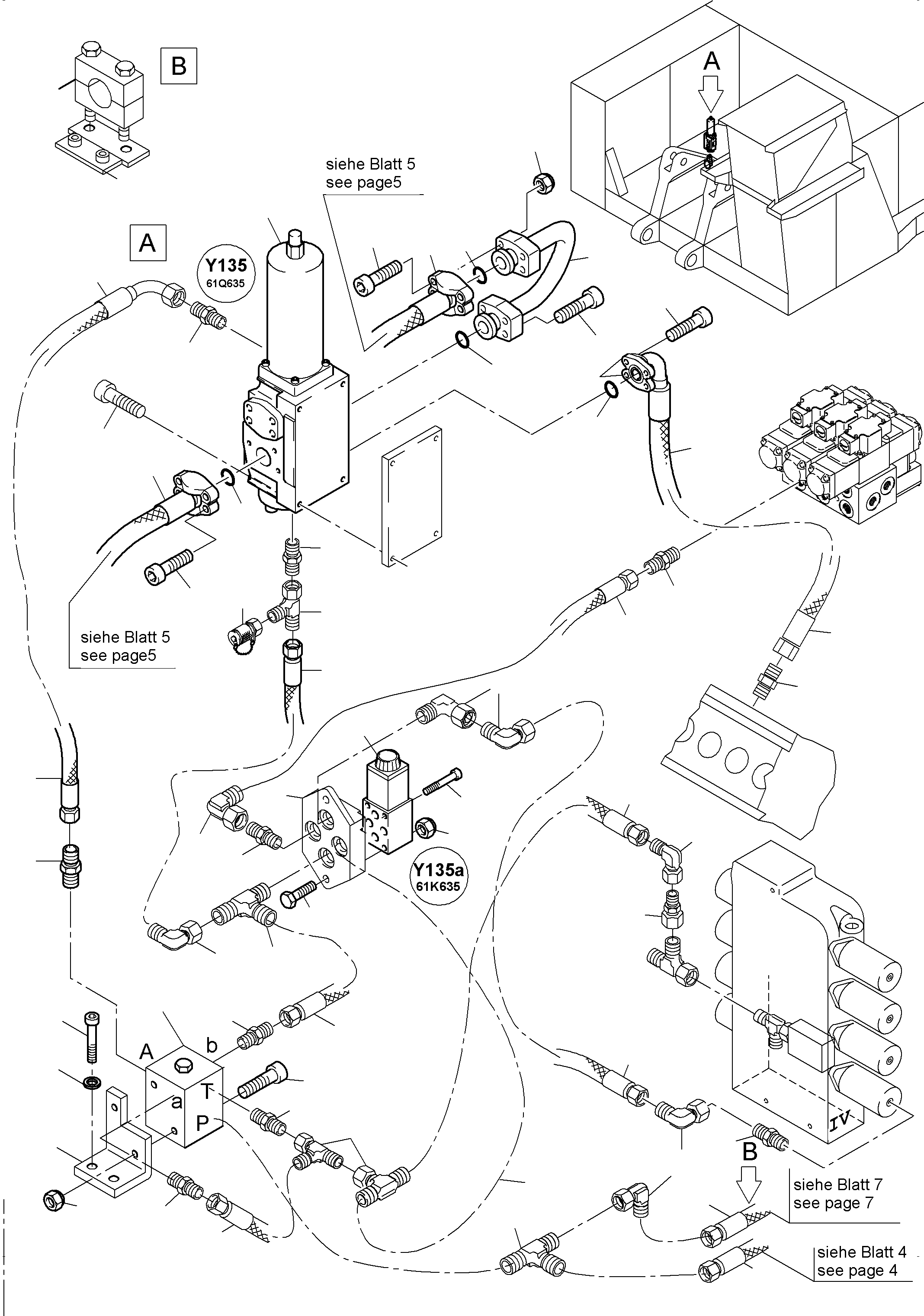 Komatsu parts book diagram for PC4000-6 S/N 08248: FLOAT POSITION