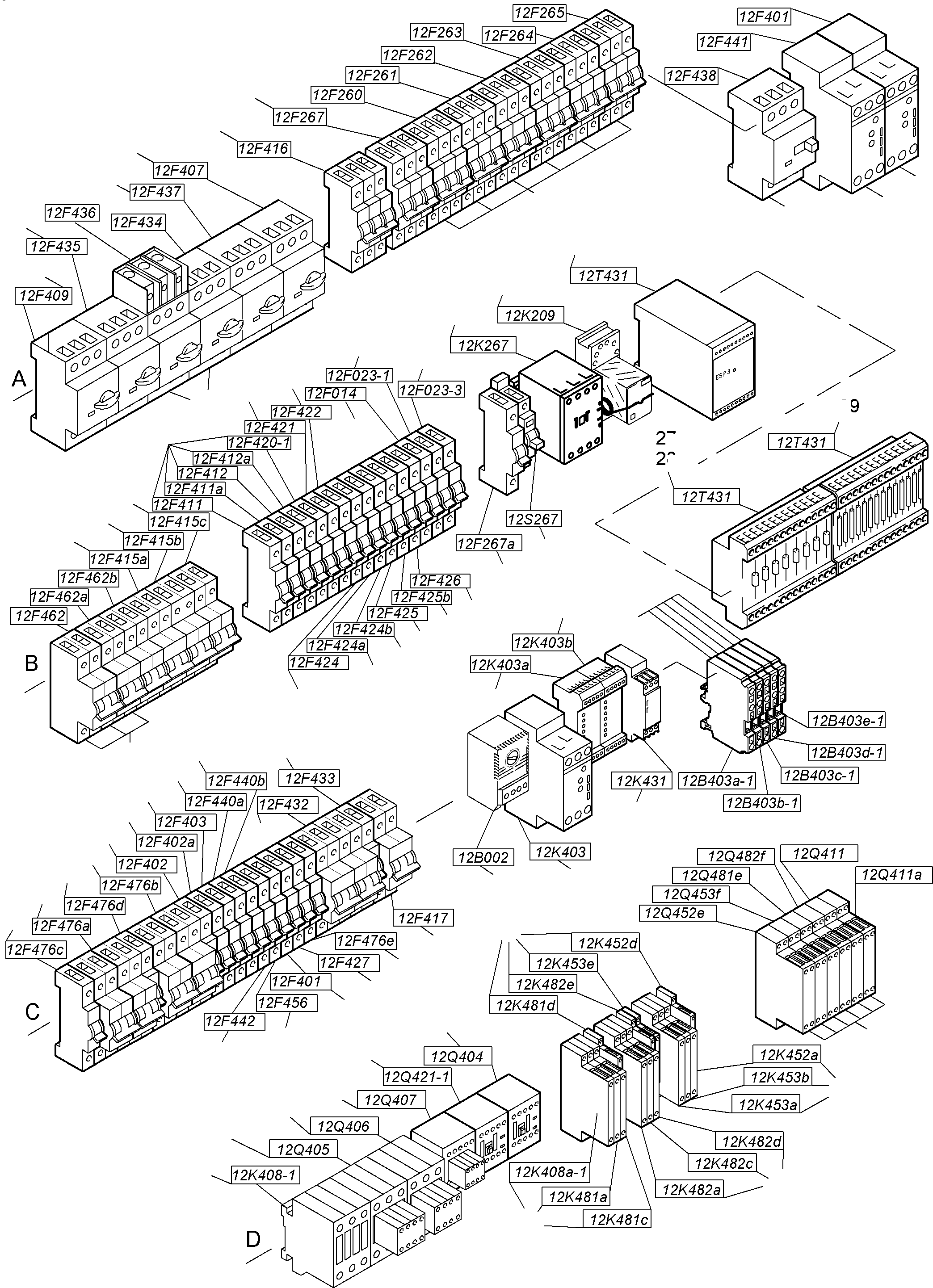 Excavators Mining Komatsu / PC4000-6E S/N 08254(G08254) / Mounting Plate-Cab Support-Location 12(991-1539 : 991-1539)
