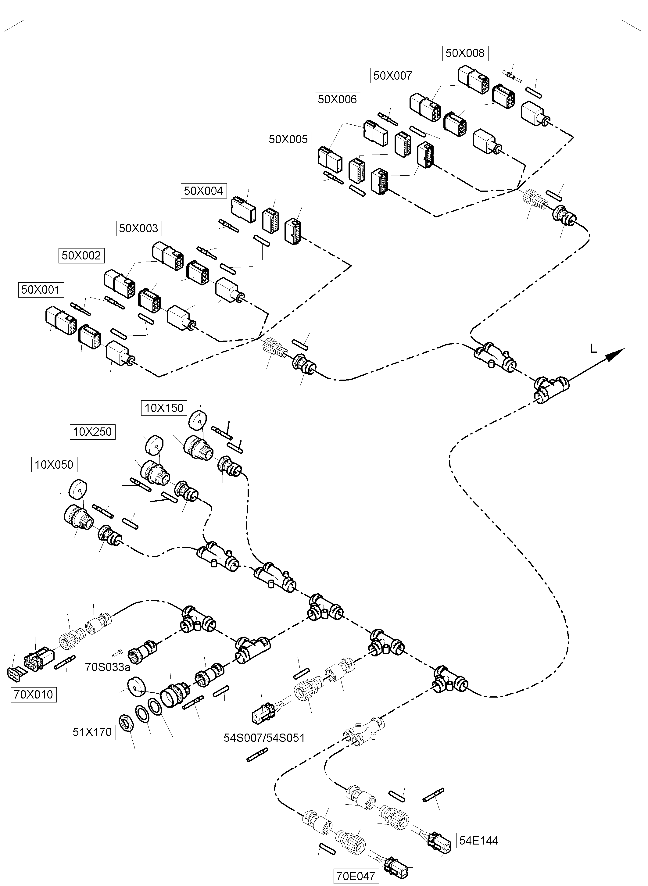 Excavators Mining Komatsu / PC4000-6E S/N 08254(G08254) / Lighting Equipment(356-2205a : 356-2205a)