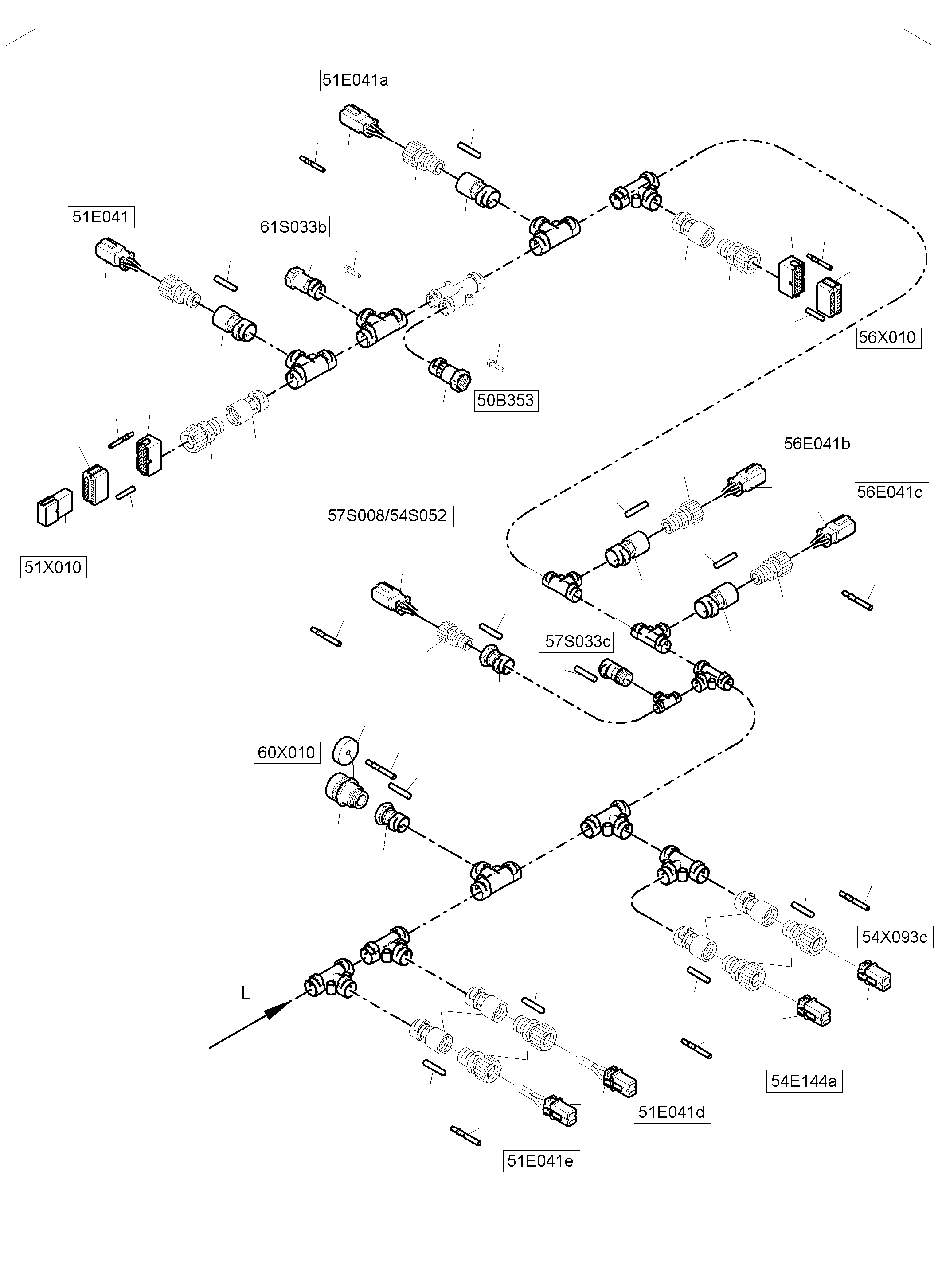 Excavators Mining Komatsu / PC4000-6E S/N 08254(G08254) / Lighting Equipment(356-2205a : 356-2205a)