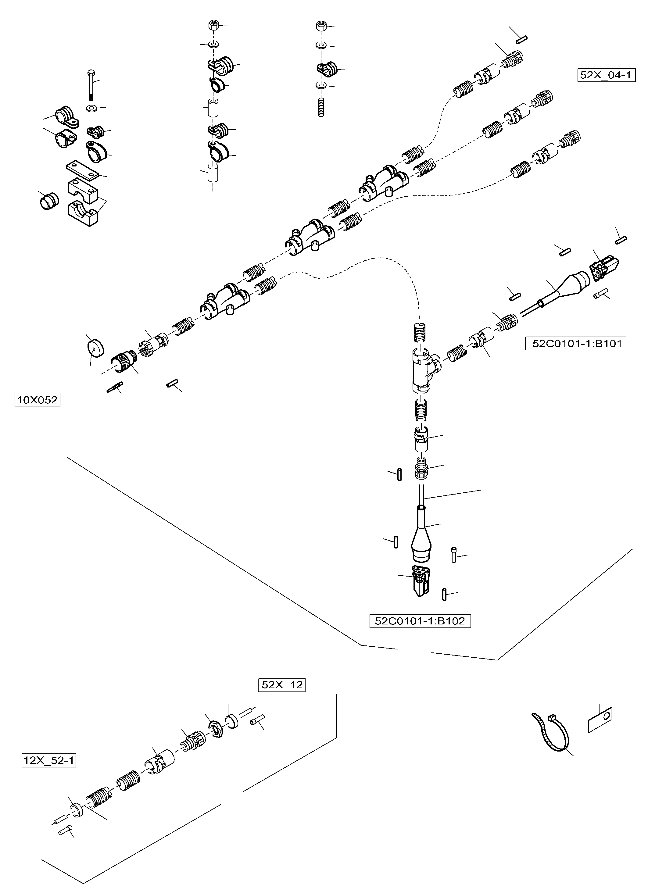Komatsu parts book diagram for PC4000-6E S/N 08265: CAPACITOR ARR.