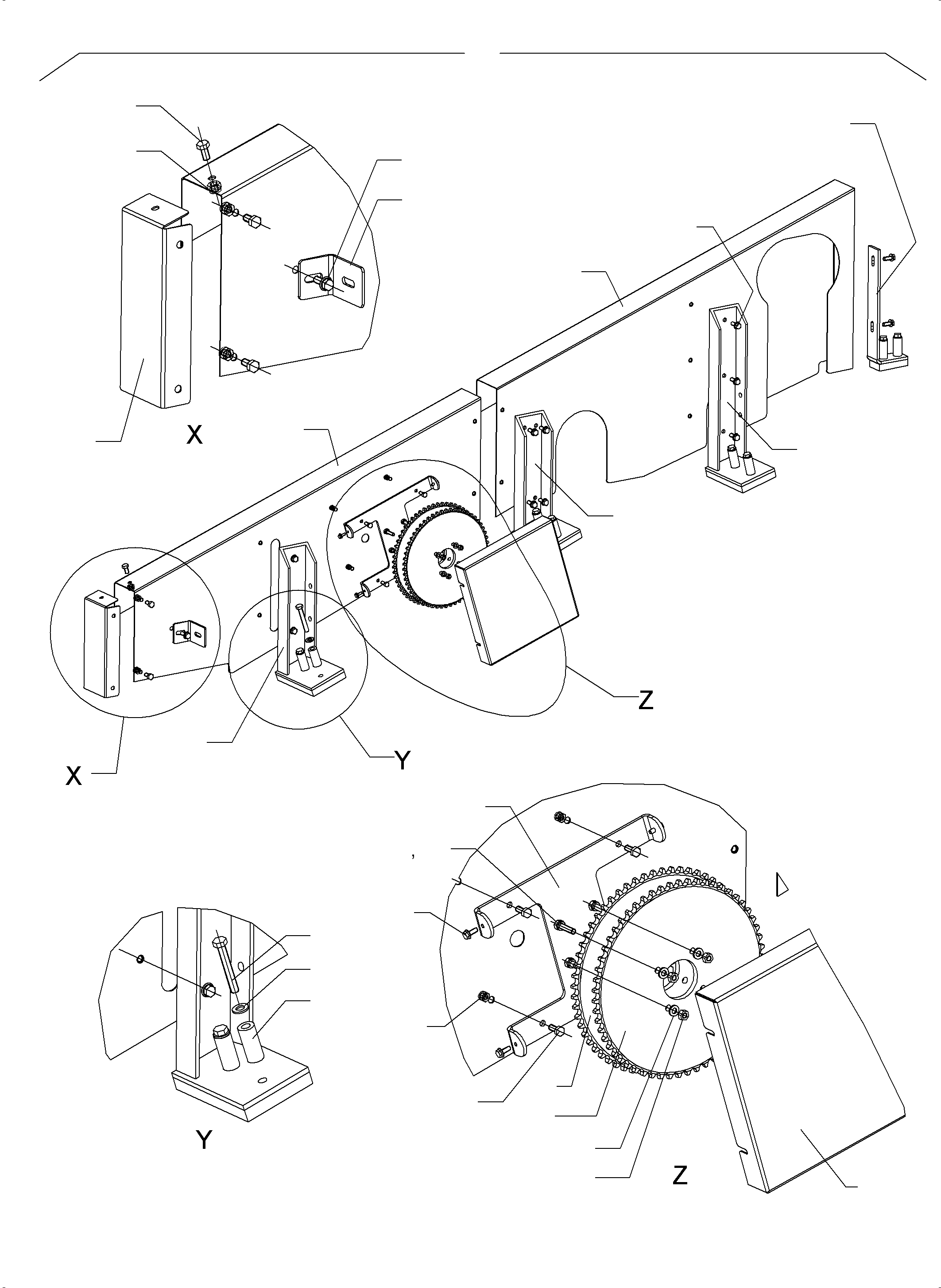 Komatsu parts book diagram for PC4000-6E S/N 08265: CABLE DRUM