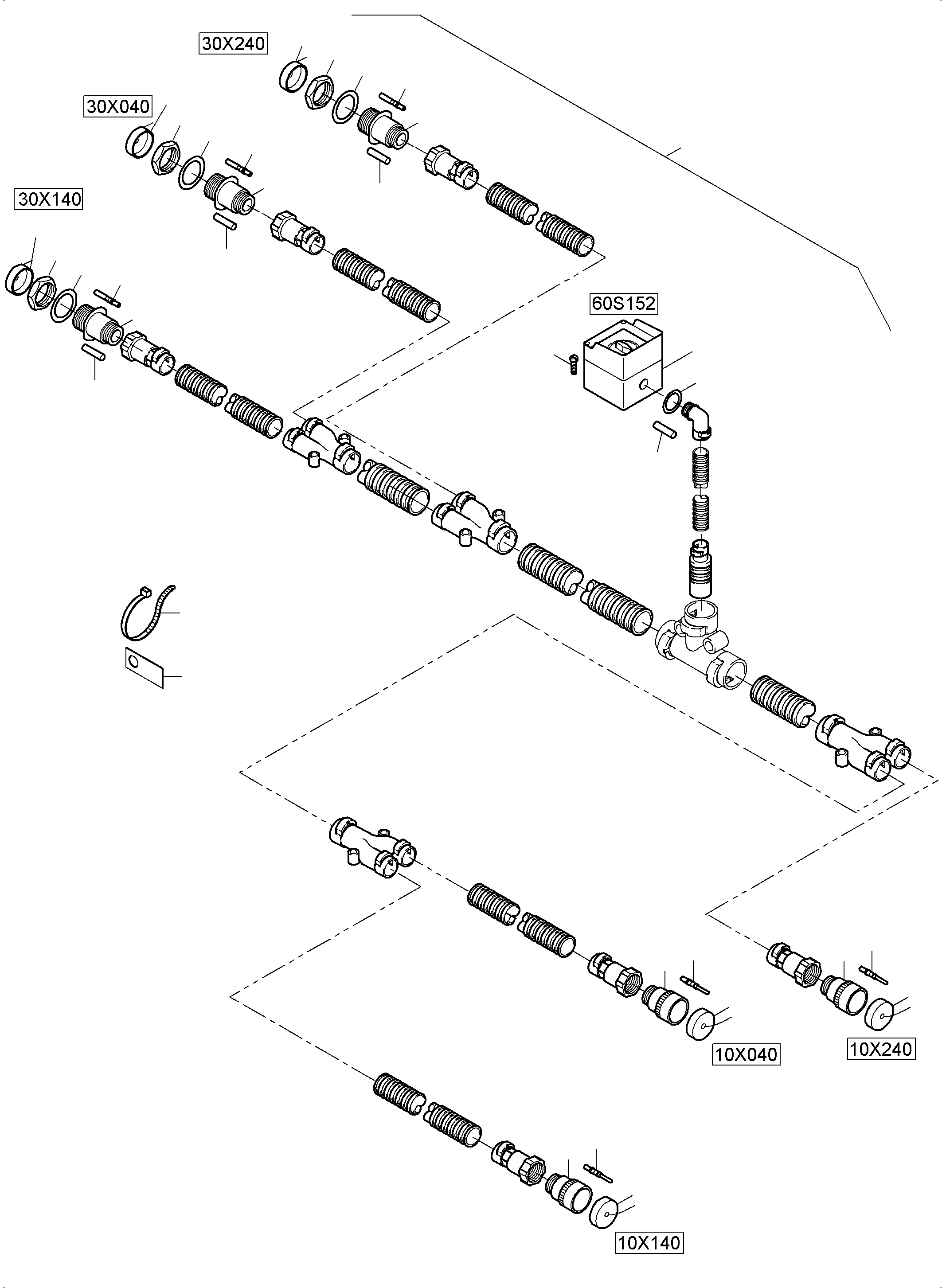 Komatsu parts book diagram for PC4000-6E S/N 08286: SWITCH CABINET