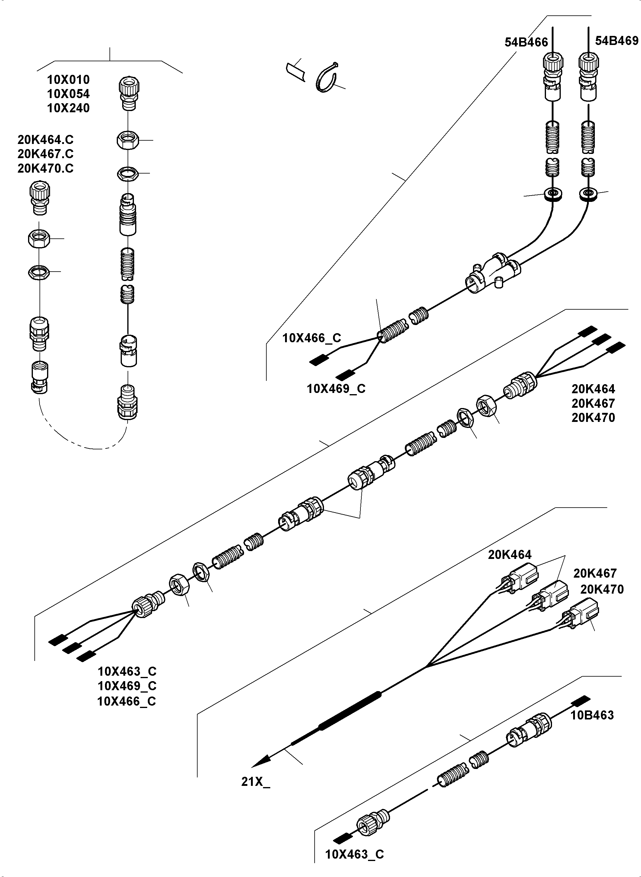 Komatsu parts book diagram for PC4000-6E S/N 08286: CAMERASYSTEM