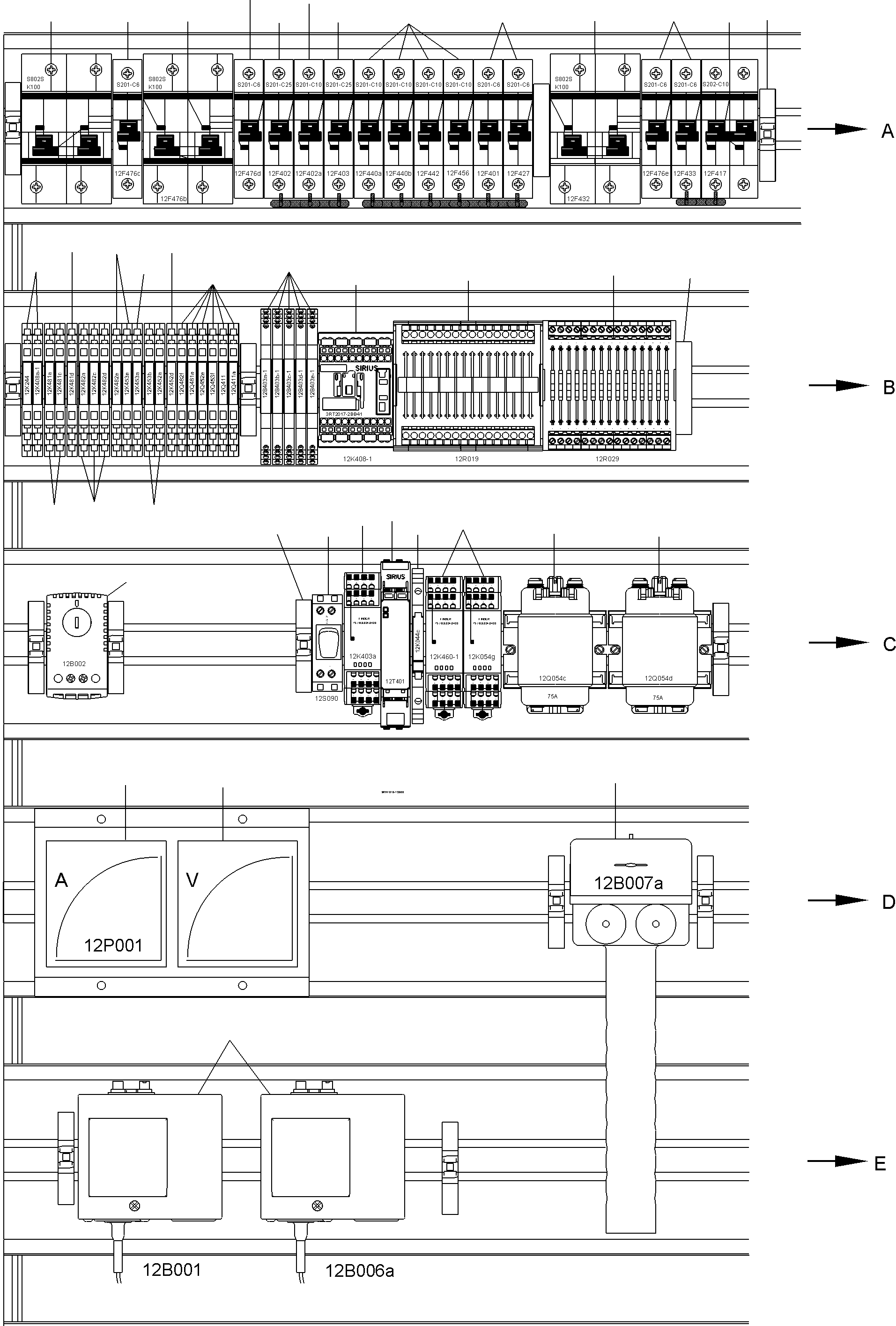 Komatsu parts book diagram for PC4000-6E S/N 08286: MOUNTING PLATE-CAB SUPPORT-LOCATION 12