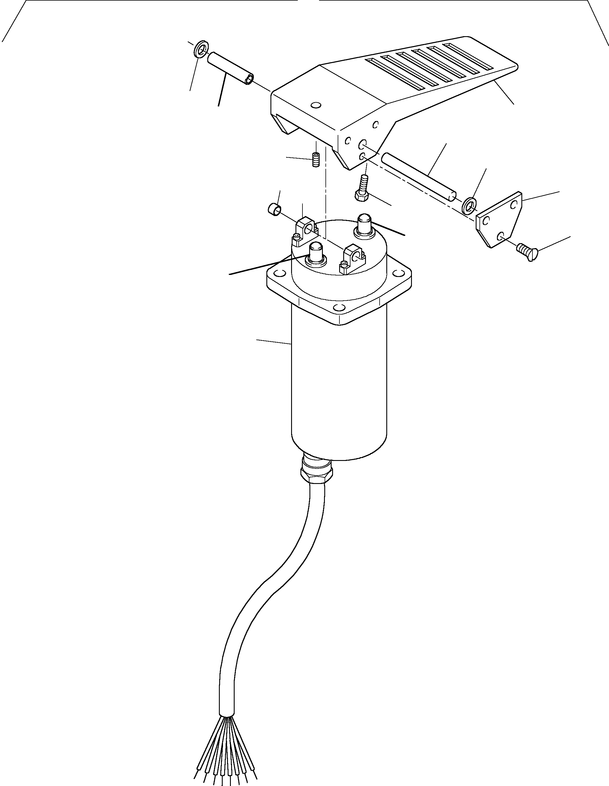 Excavators Mining Komatsu / PC8000-1E S/N 12024(G12024) / Manipulator(991-0121a : 991-0121a)
