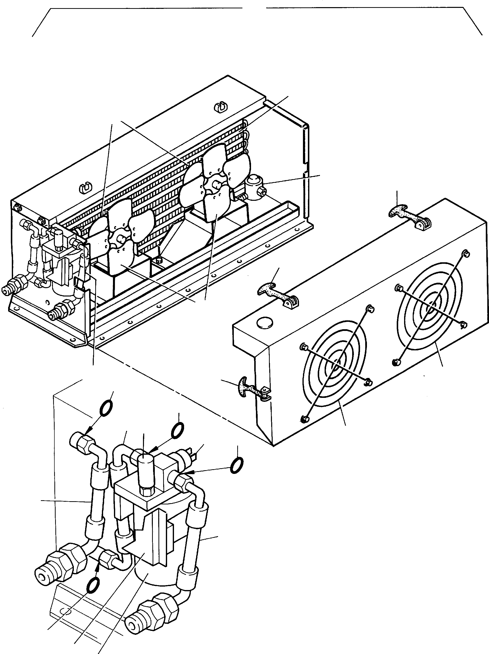 Komatsu parts book diagram for PC8000-1E S/N 12024: CAPACITATOR