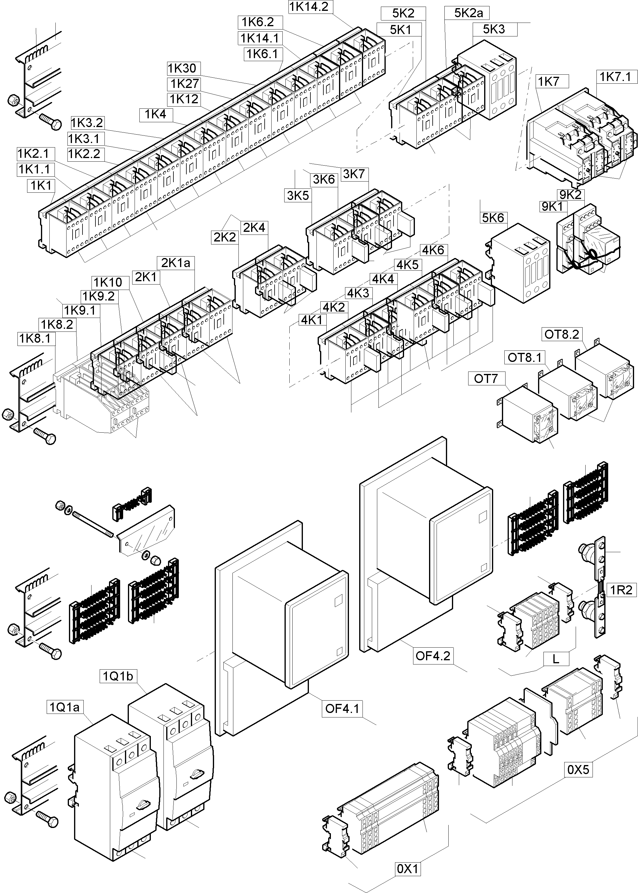 Komatsu parts book diagram for PC8000-1E S/N 12024: MOUNTING PLATE - CAB SUPPORT