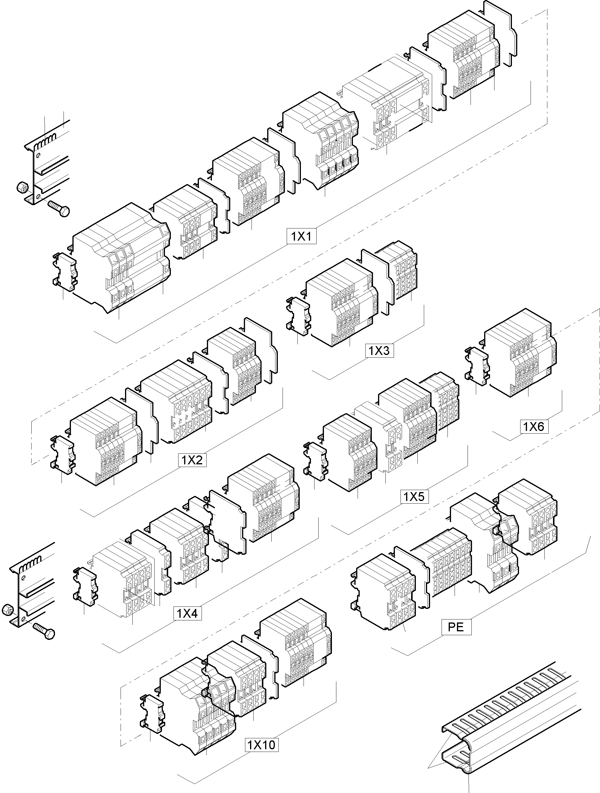 Komatsu parts book diagram for PC8000-1E S/N 12024: MOUNTING PLATE - CAB SUPPORT