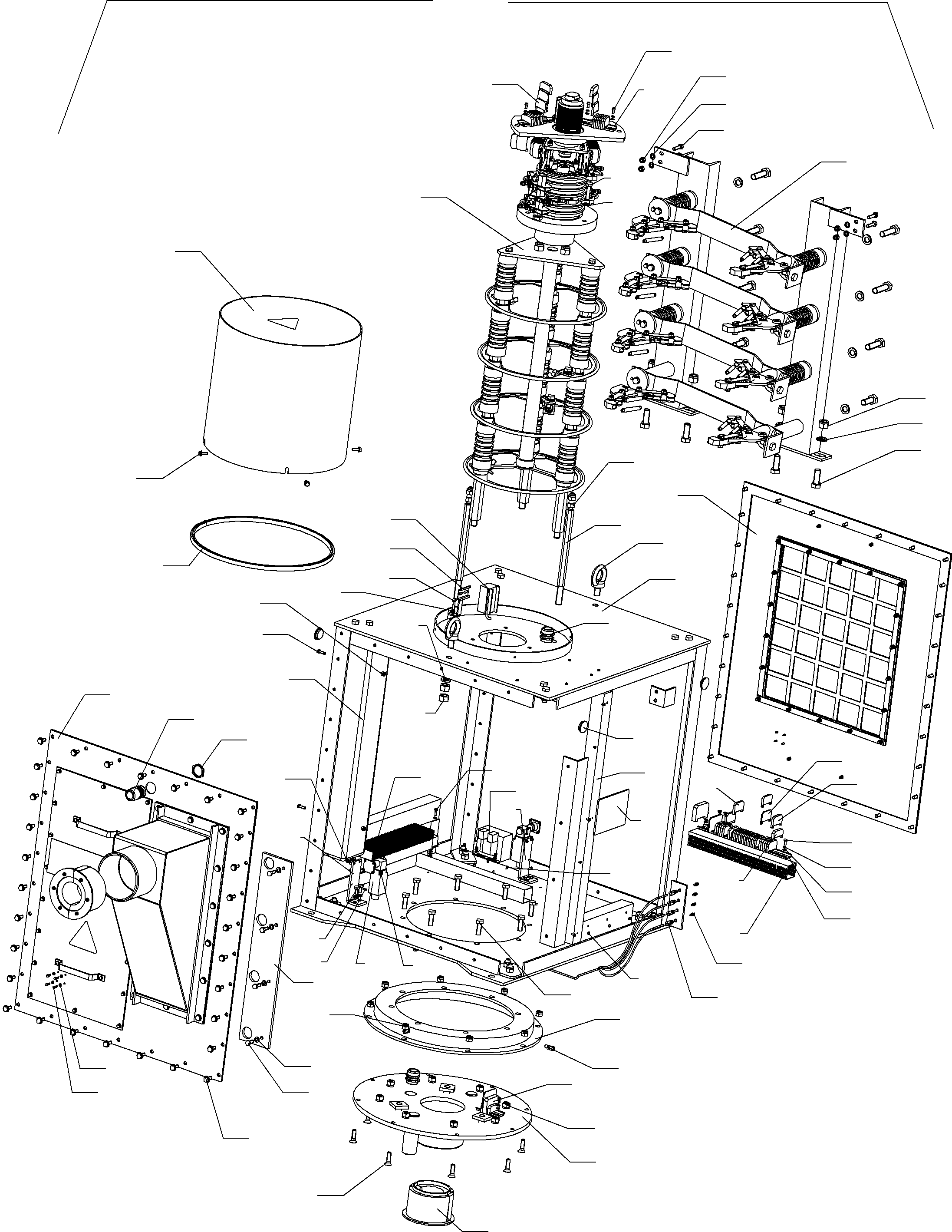 Komatsu parts book diagram for PC8000-1E S/N 12024: SLIP RING