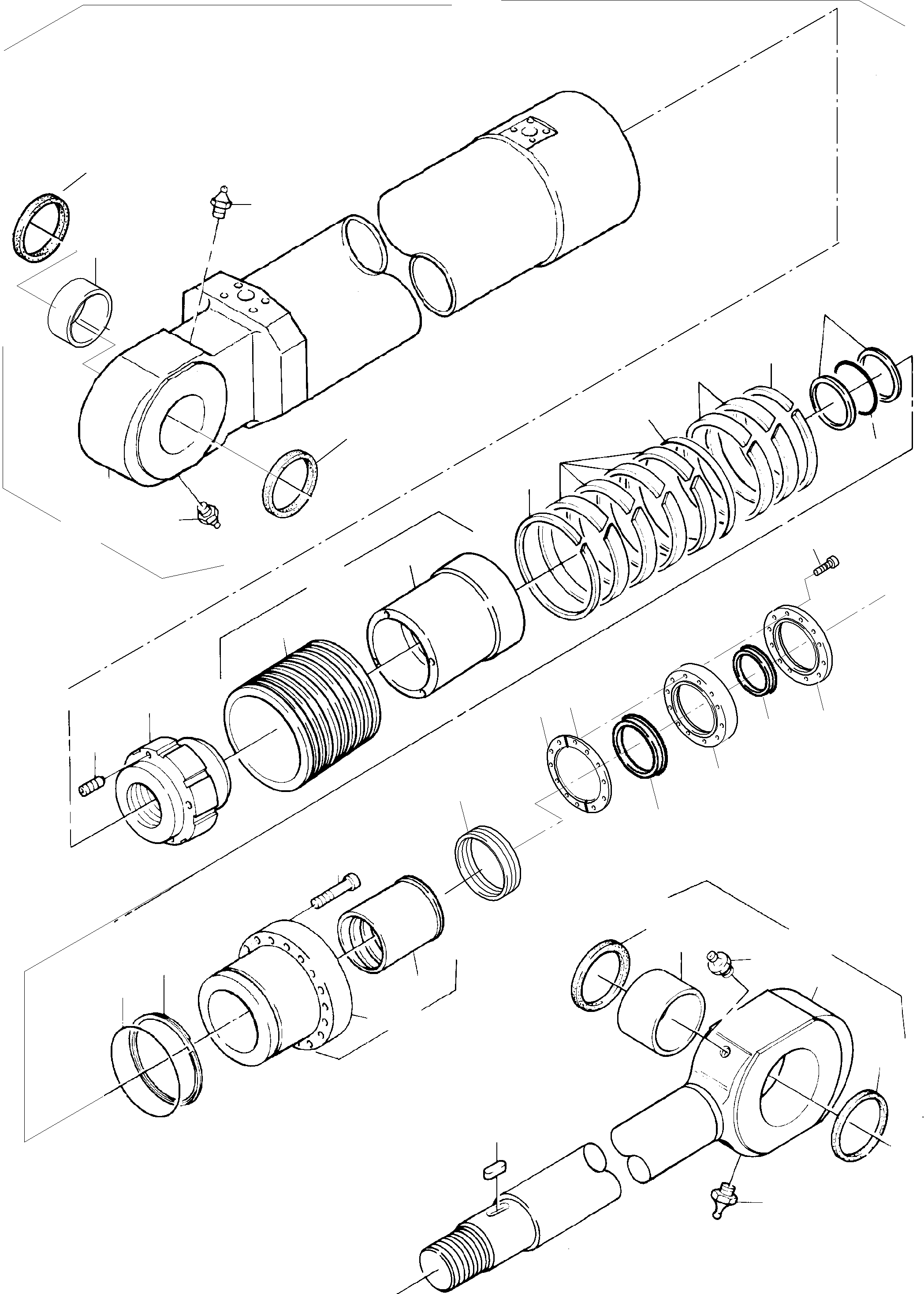 Excavators Mining Komatsu / PC8000-6E S/N 12061(G12061) / Hydraulik Cylinder(113-4077b : 113-4077b)
