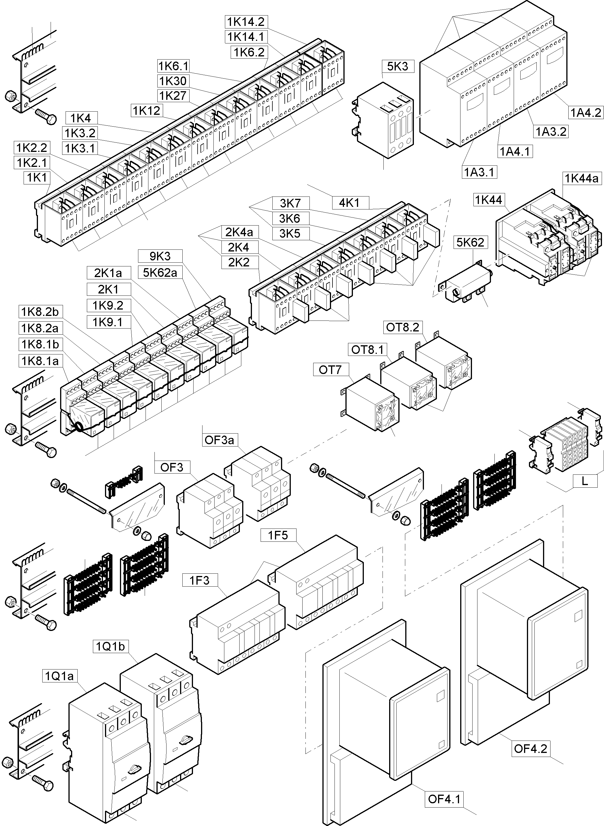 Komatsu parts book diagram for PC8000-6E S/N 12061: MOUNTING PLATE - CAB SUPPORT