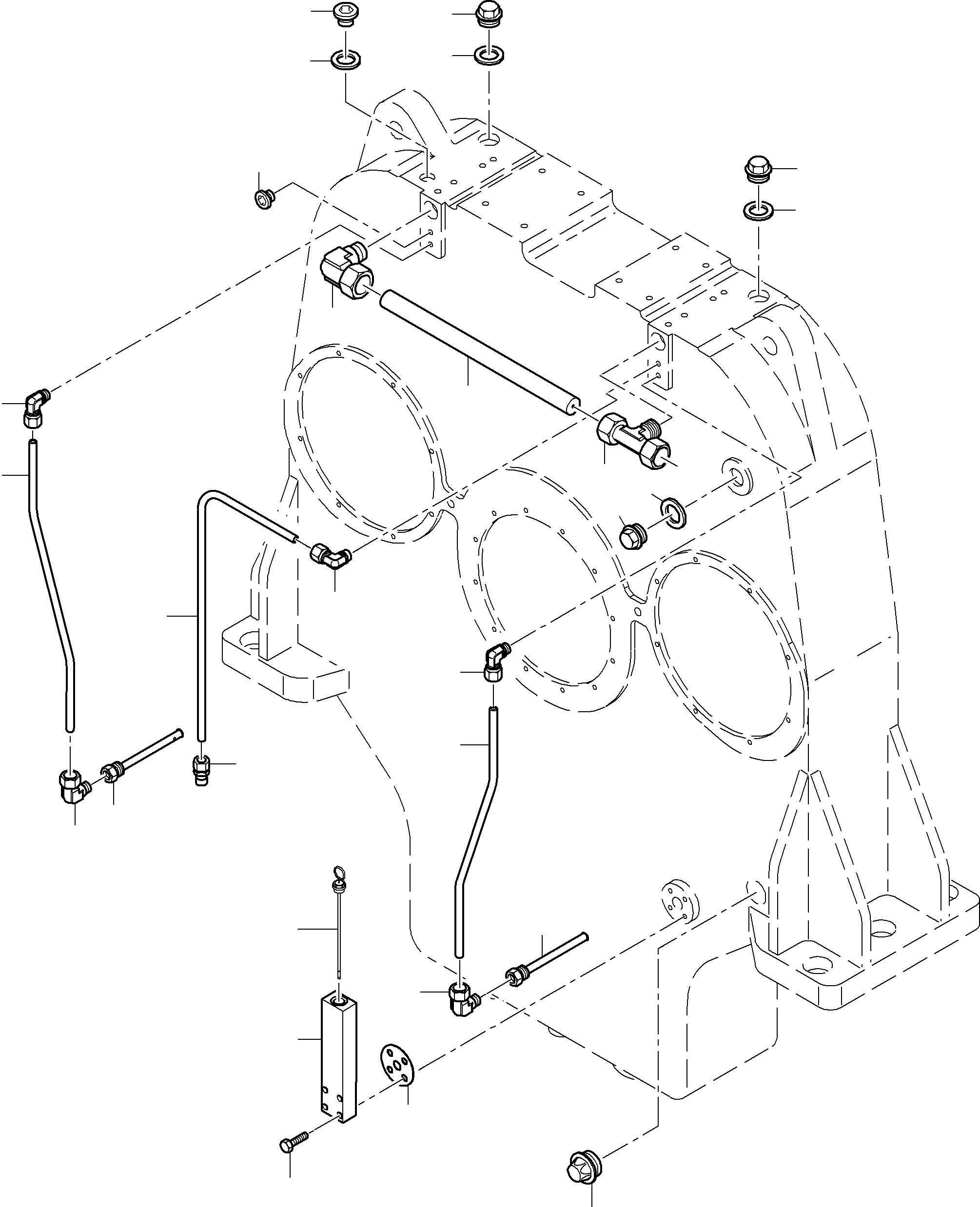 Excavators Mining Komatsu / PC8000-6E S/N 12063(G12063) / Pump Distributor Gear(991-0242b : 991-0242b)