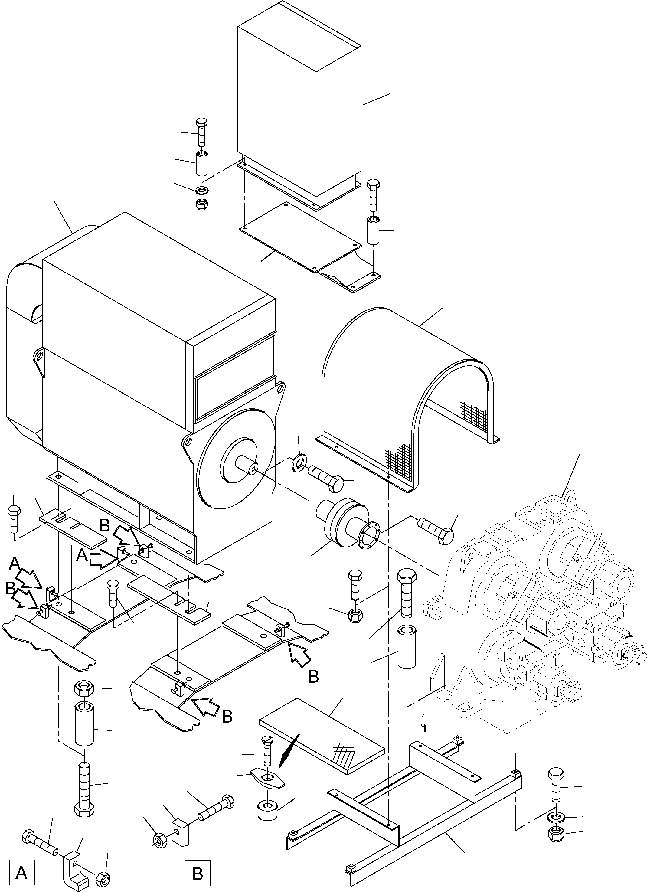Excavators Mining Komatsu / PC8000-6E S/N 12063(G12063) / Drive Arrangement(612-1209 : 612-1209)