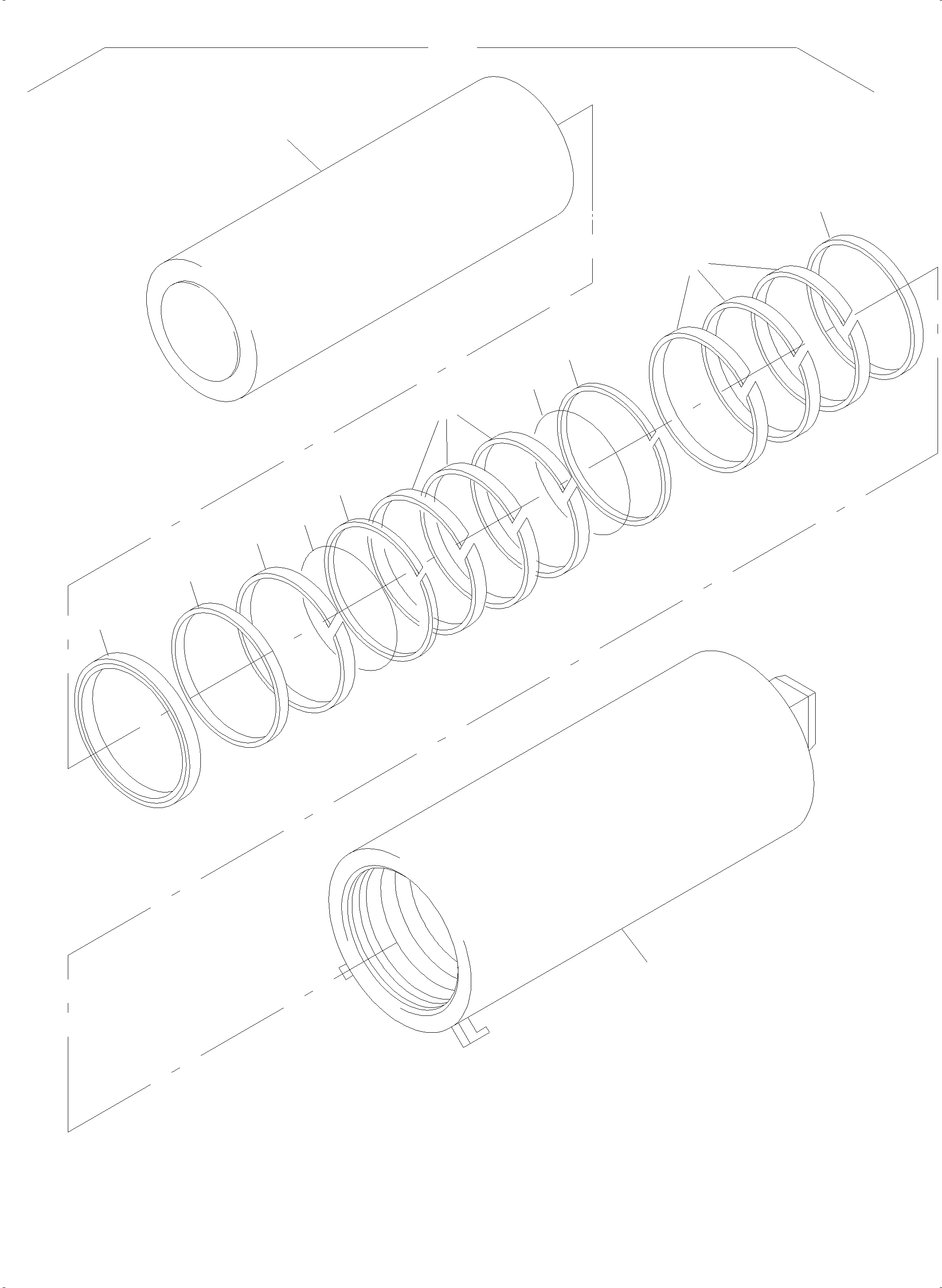 Excavators Mining Komatsu / PC8000-6E S/N 12069(G12069) / Hydraulic Tensioner(113-3212 : 113-3212)