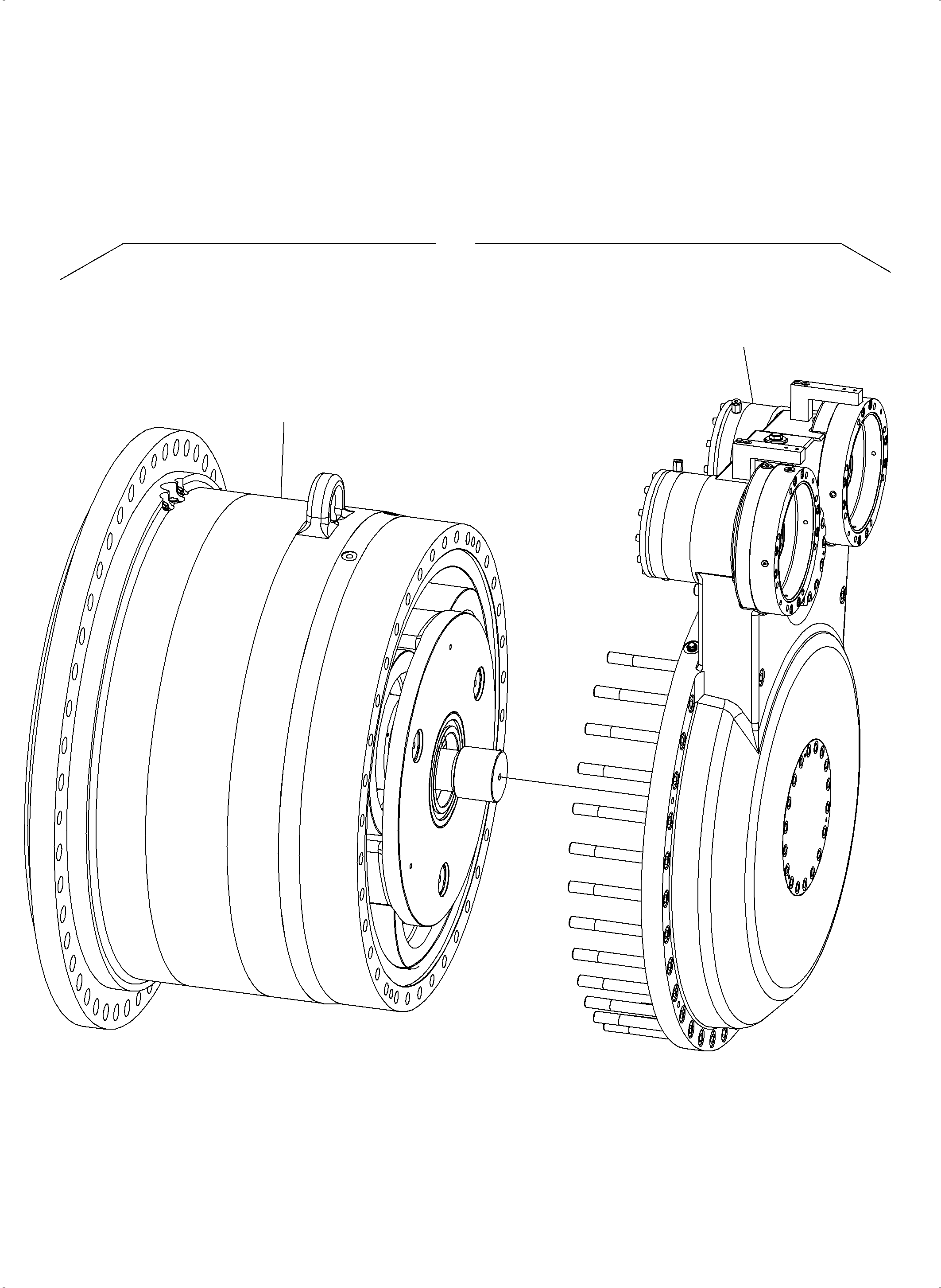 Excavators Mining Komatsu / PC8000-6E S/N 12070(G12070) / Drive Gear Box(991-0938 : 991-0938)