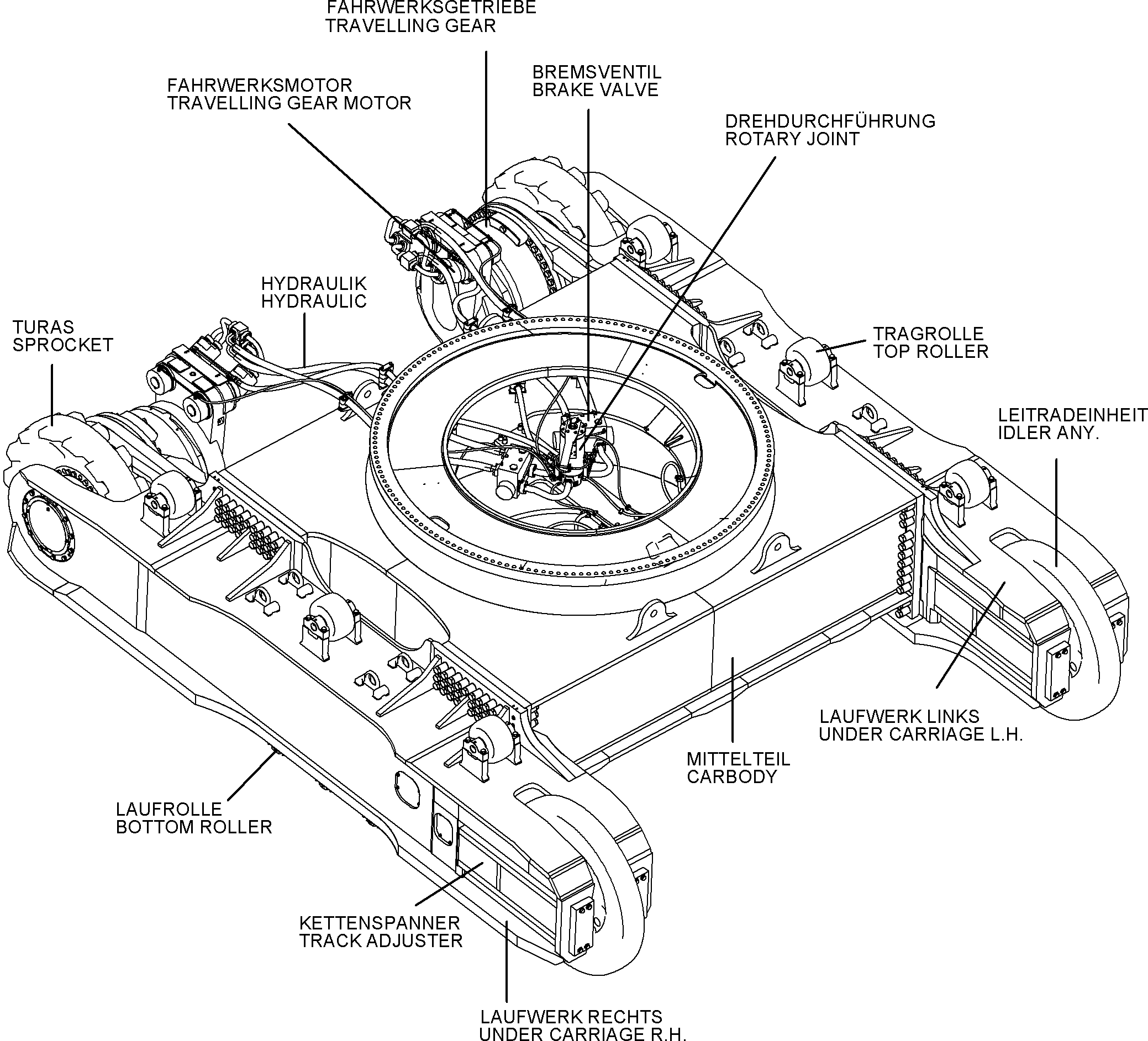 Komatsu parts book diagram for PC8000-6E S/N 12087: 