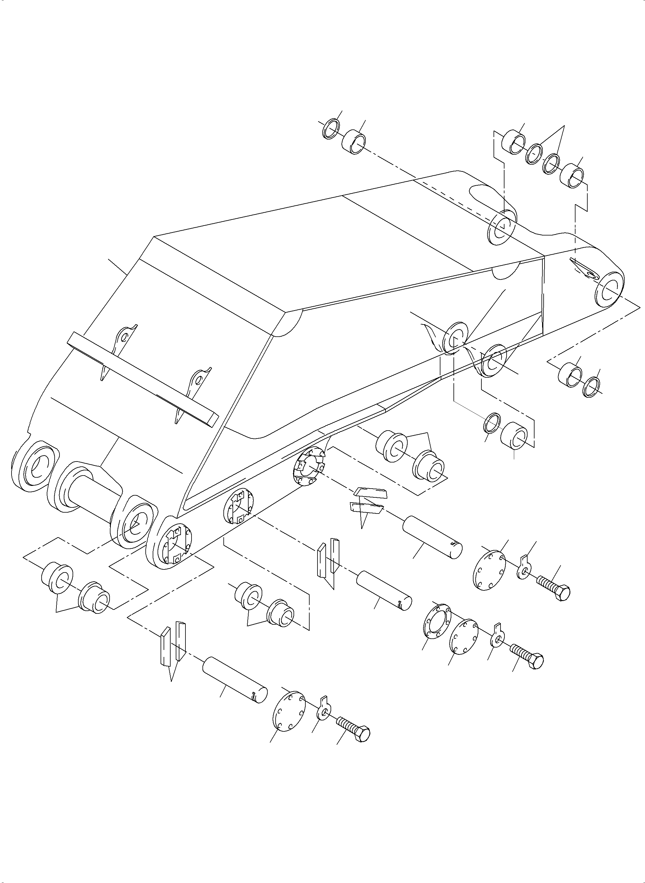 Excavators Mining Komatsu / PC8000-6E S/N 12095(G12095) / Boom 8.15 m(113-4003 : 113-4003)