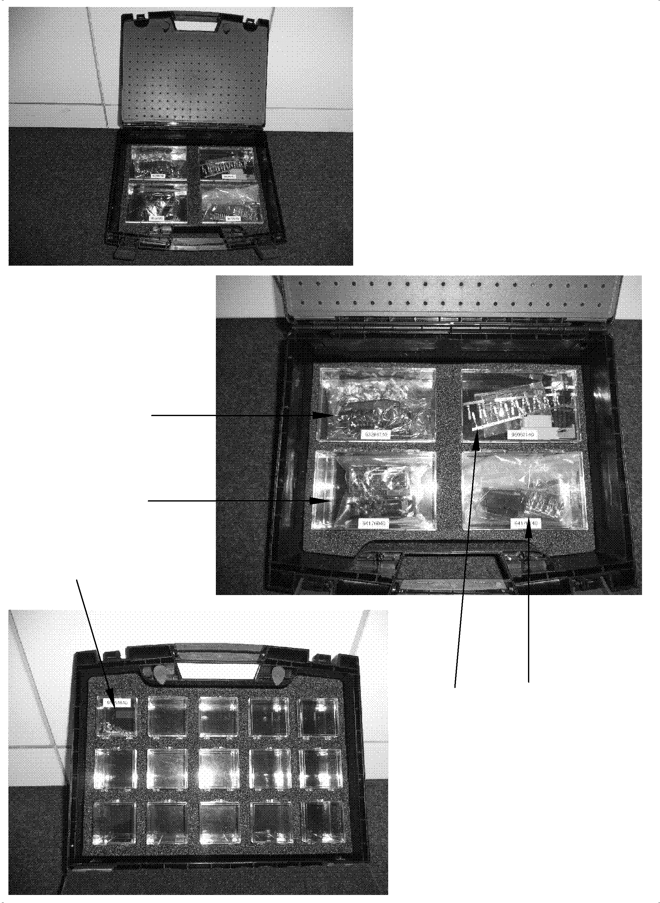 Excavators Mining Komatsu / PC8000-6 S/N 12111(G12111) / Tool box with Electro-kit(Deutsch)(991-1008 : 991-1008)