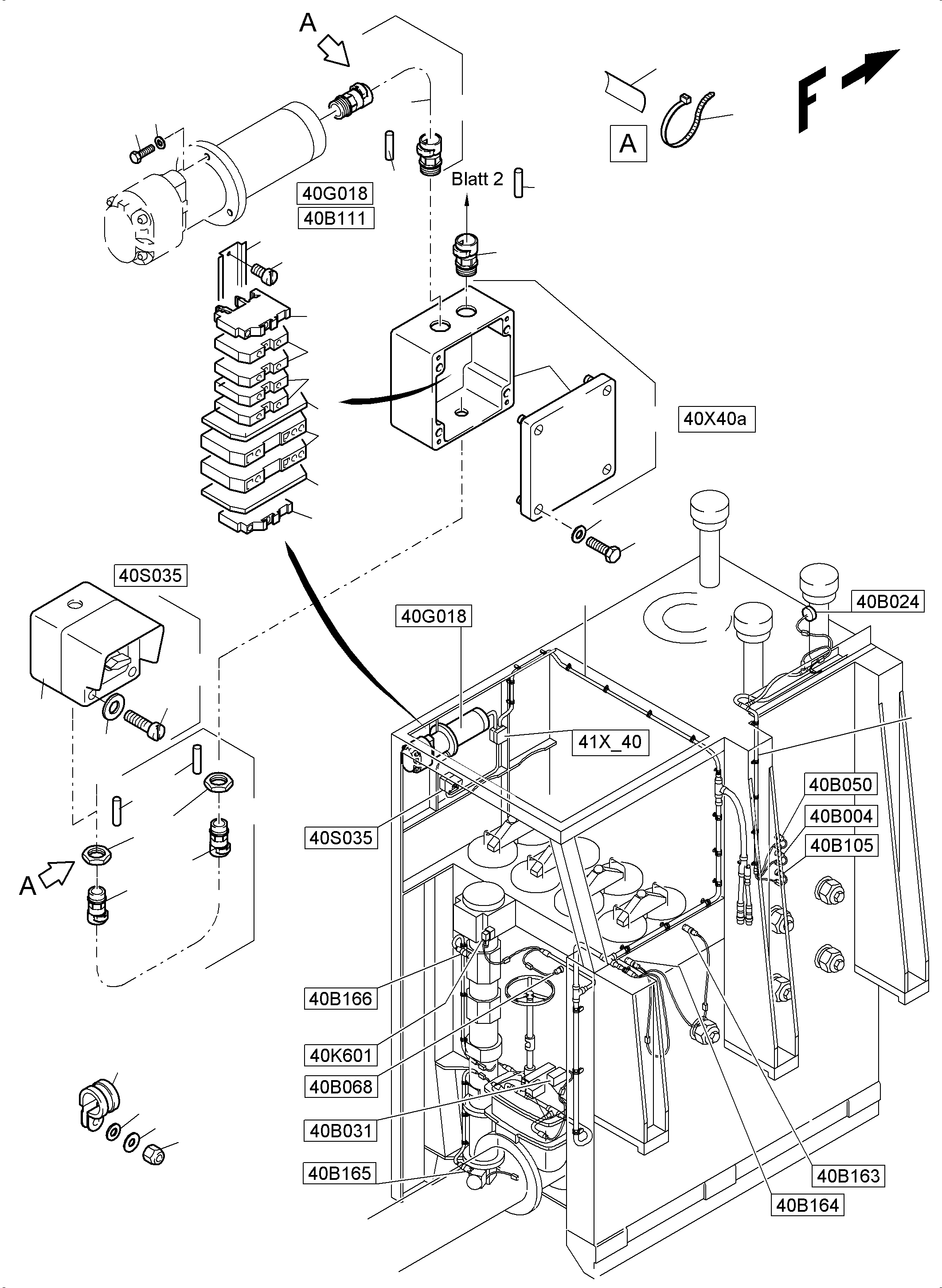 Excavators Mining Komatsu / PC8000-6 S/N 12111(G12111) / Electric - Oil Tank(113-2237f : 113-2237f)