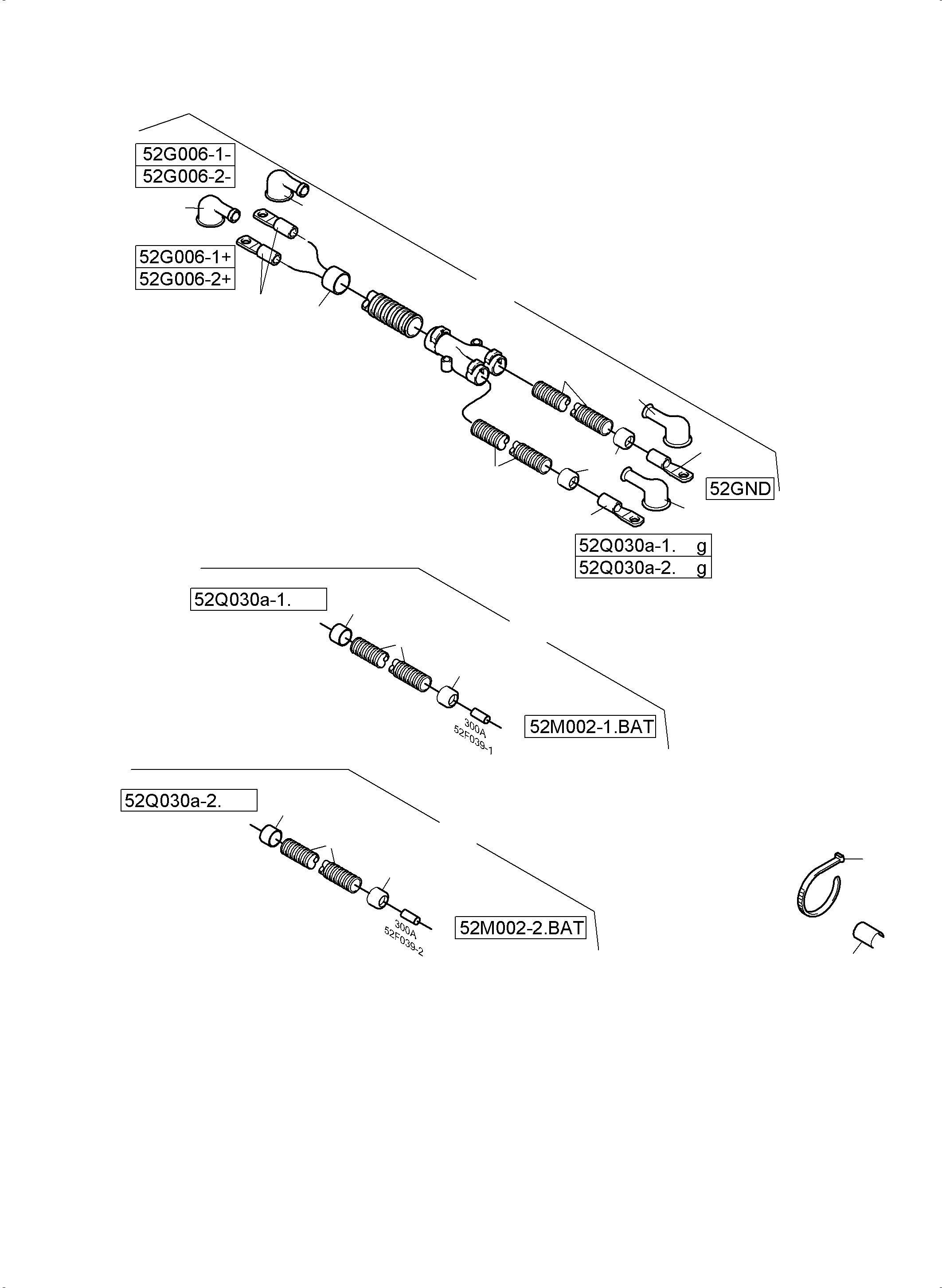 Excavators Mining Komatsu / PC8000-6 S/N 12111(G12111) / Batteries with Cables(113-2231 : 113-2231)