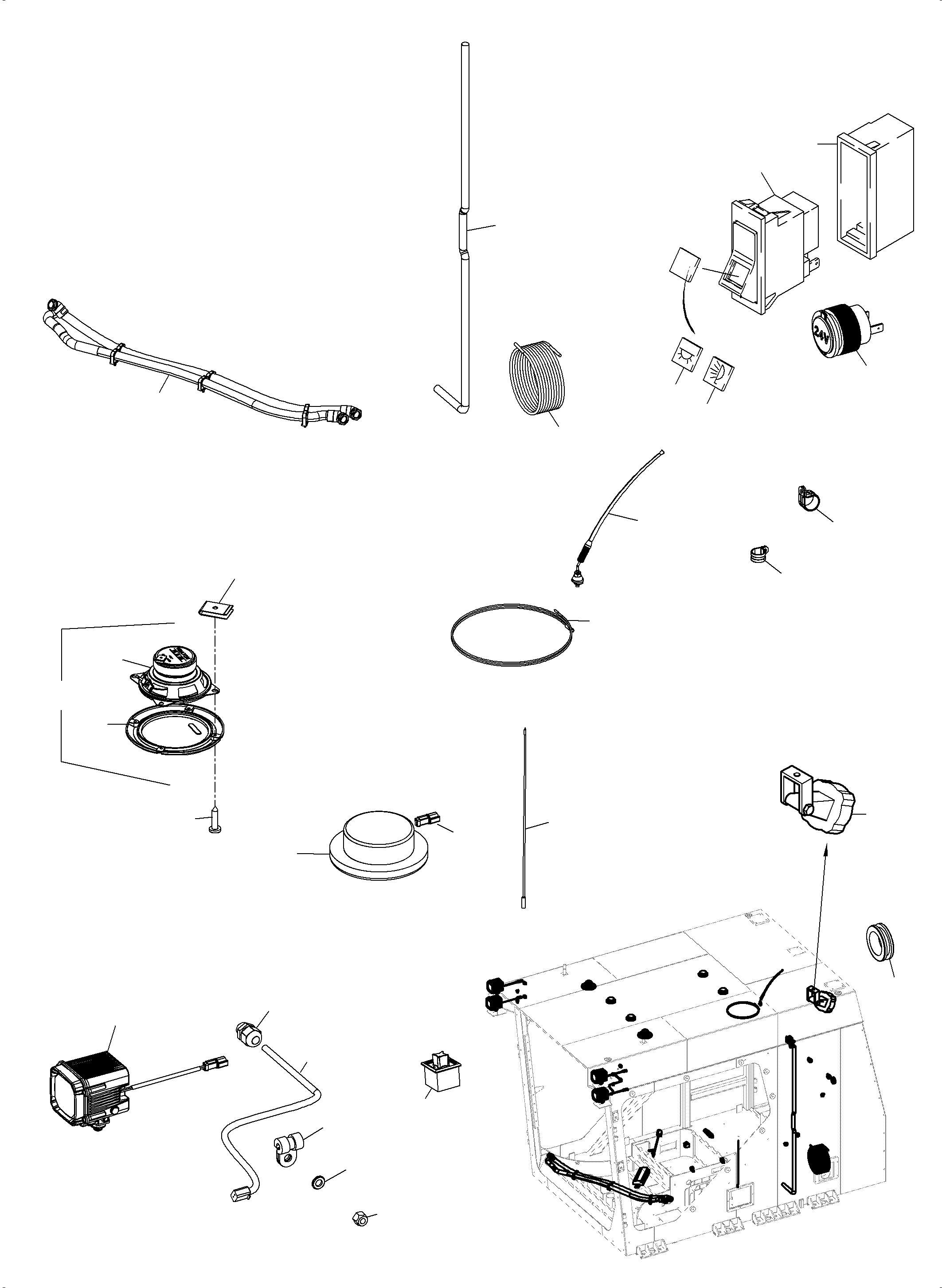Excavators Mining Komatsu / PC8000-6 S/N 12111(G12111) / Operator
