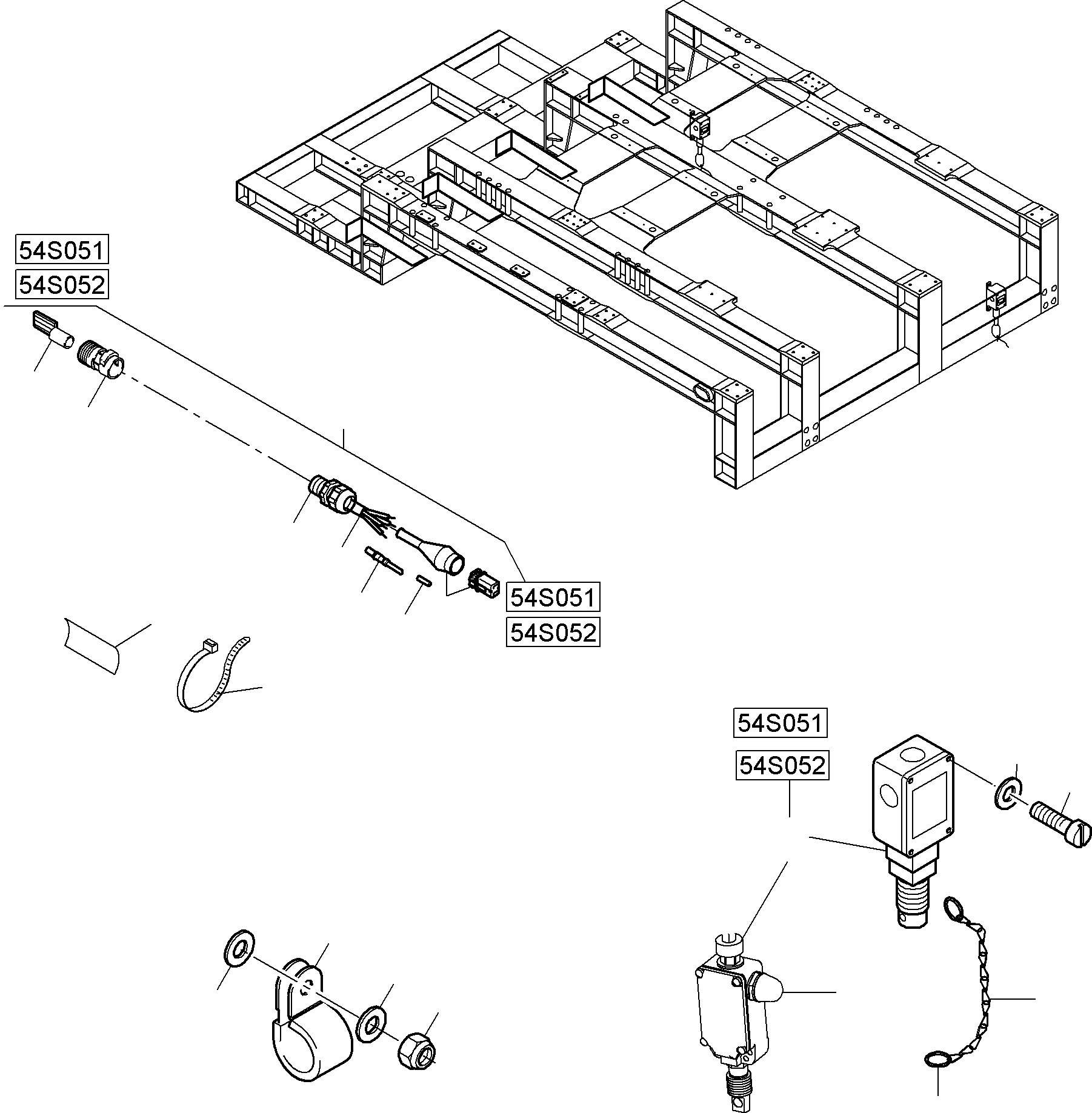 Excavators Mining Komatsu / PC8000-6 S/N 12112(G12112) / Movement engine stop arr.(113-2253 : 113-2253)