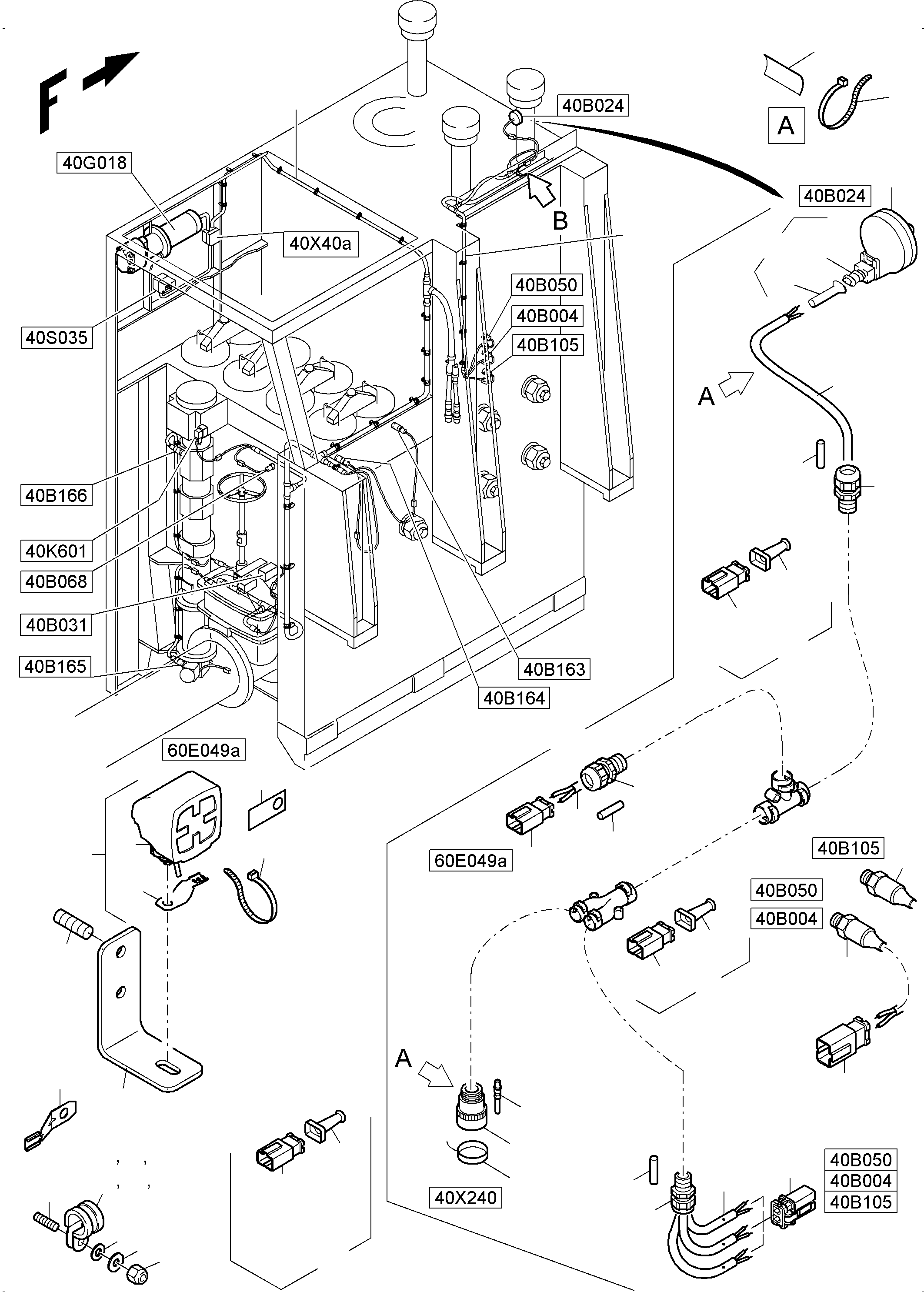 Excavators Mining Komatsu / PC8000-6 S/N 12112(G12112) / Electric - Oil Tank(113-2237f : 113-2237f)