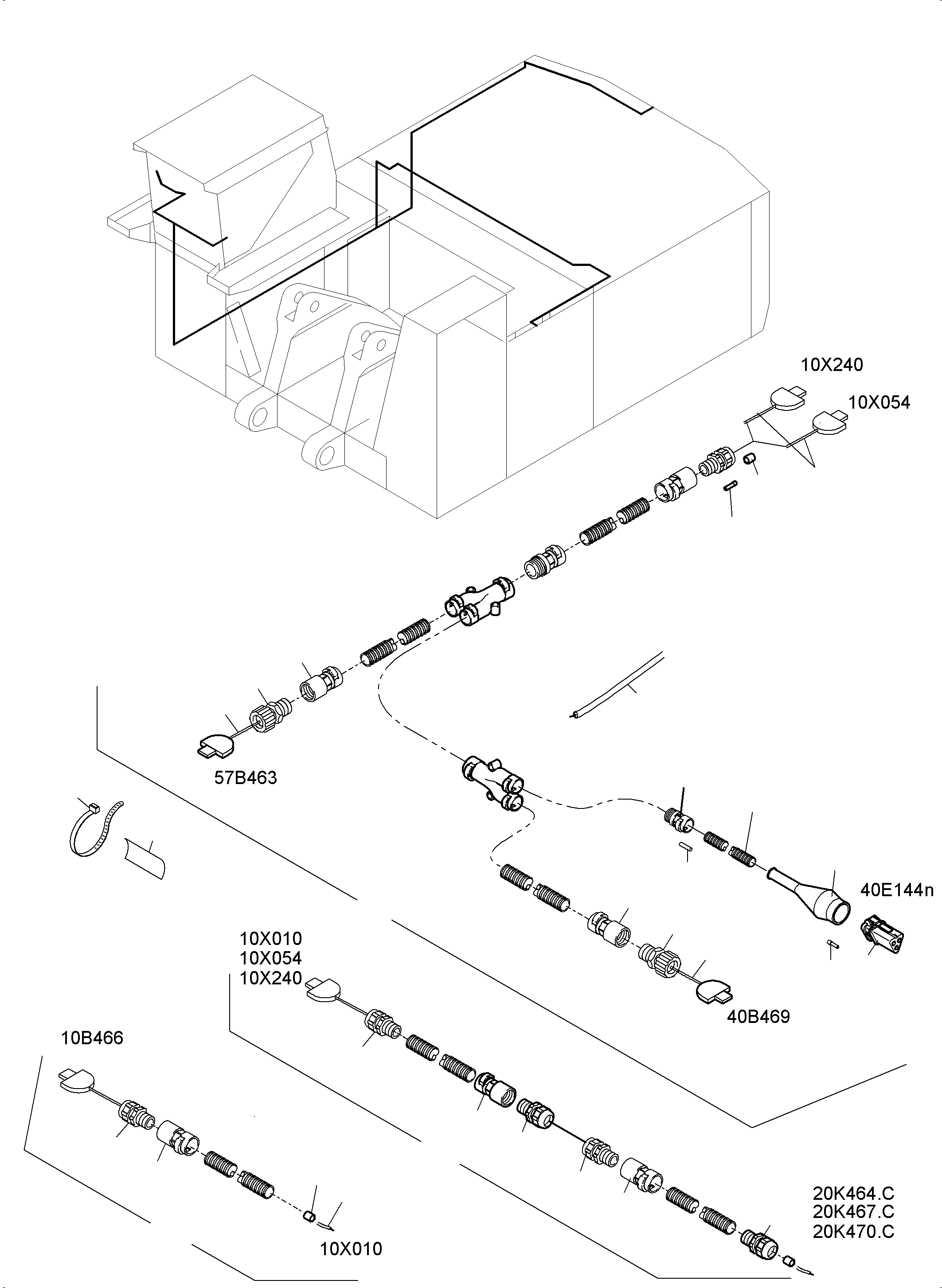 Excavators Mining Komatsu / PC8000-6 S/N 12112(G12112) / Camerasystem(113-1962 : 113-1962)