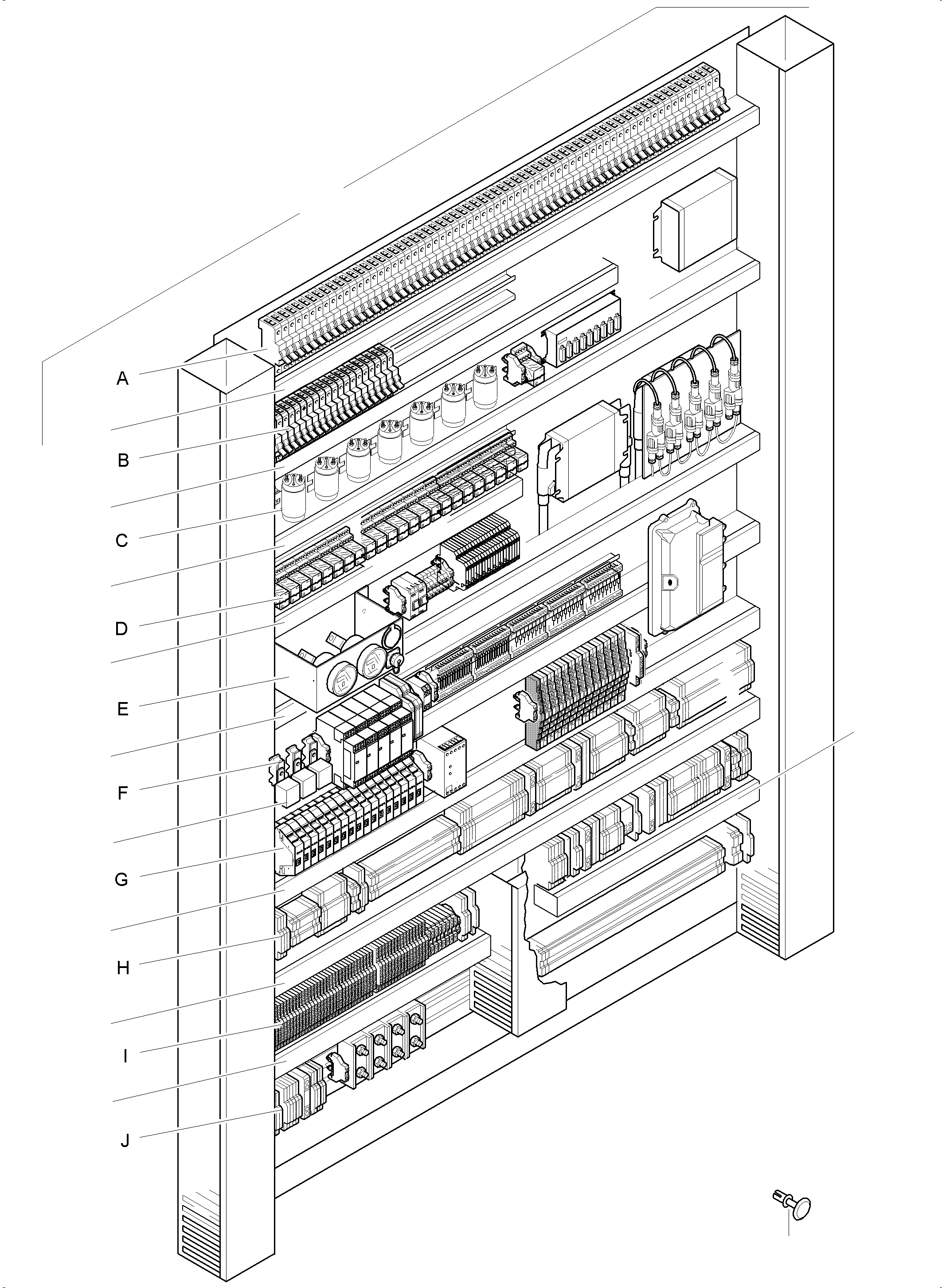 Excavators Mining Komatsu / PC8000-6 S/N 12112(G12112) / Switch framing X2 Ort 11(113-2218h : 113-2218h)