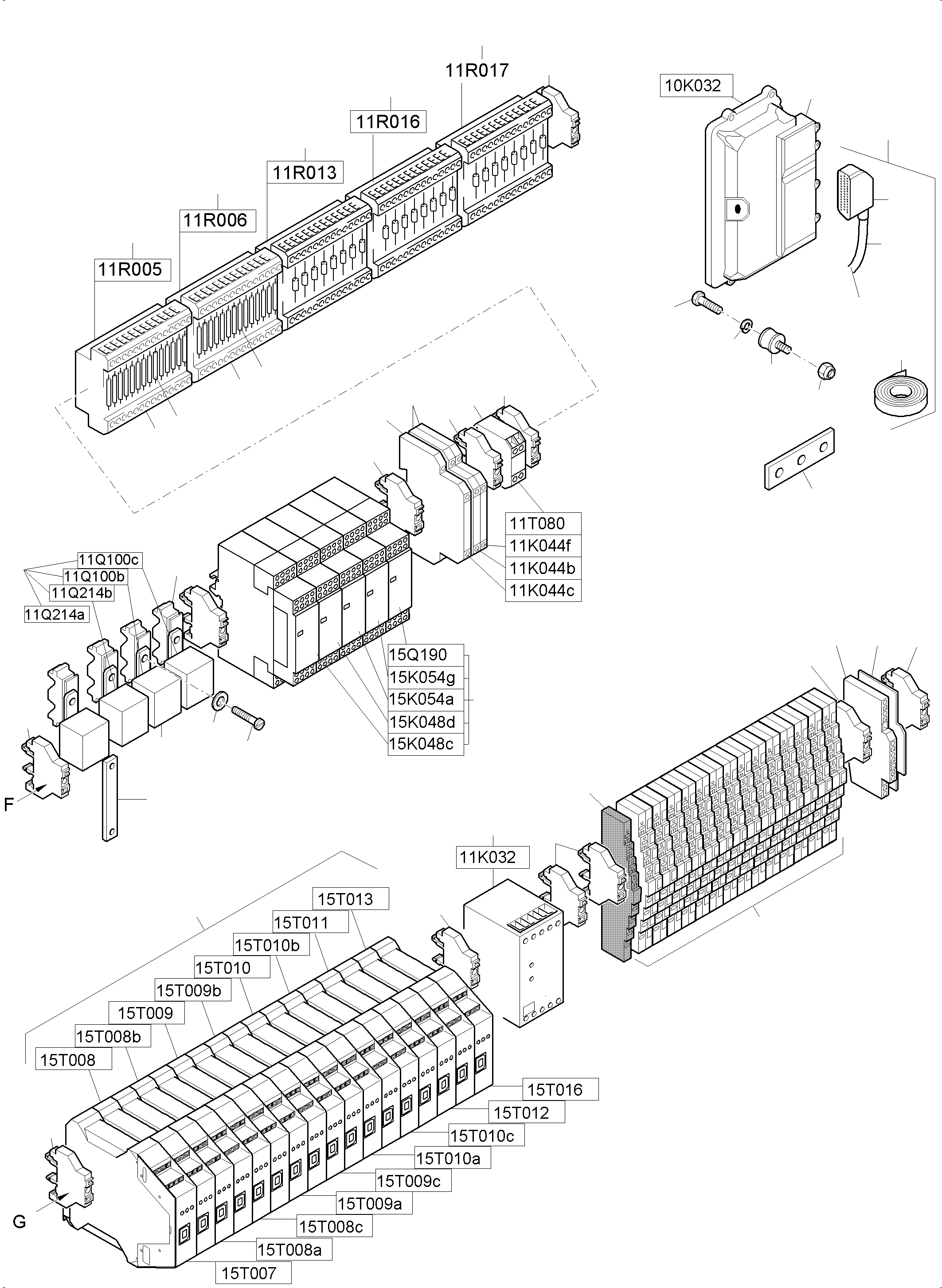 Excavators Mining Komatsu / PC8000-6 S/N 12112(G12112) / Switch framing X2 Ort 11(113-2218h : 113-2218h)